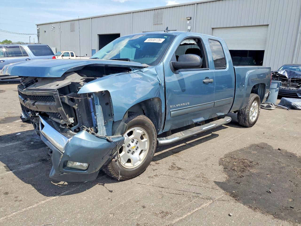 2010 Chevrolet Silverado C1500 Lt Blue vin: 1GCSCSE08AZ229463