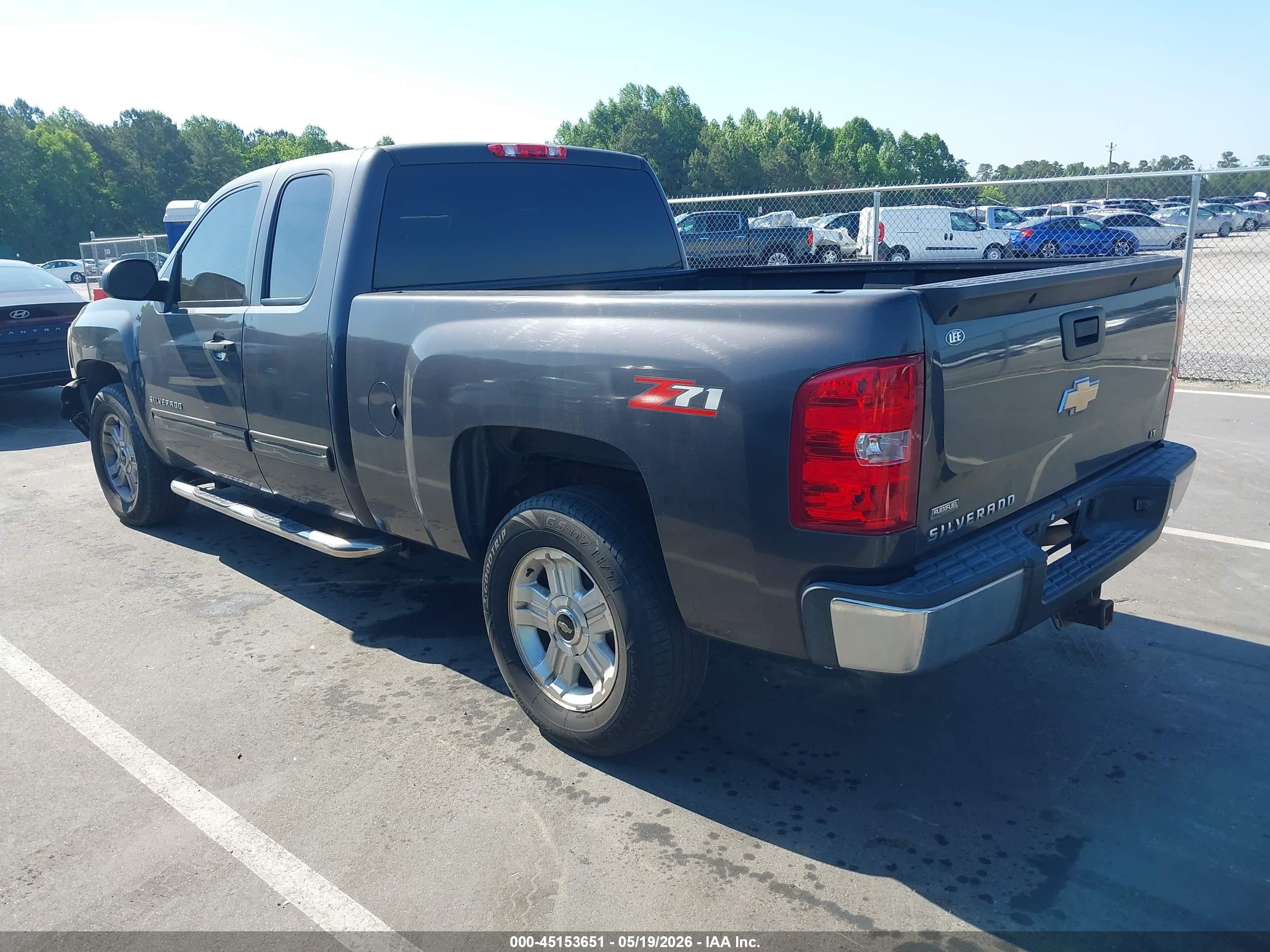 2010 Chevrolet Silverado 1500 Lt Gray vin: 1GCSCSE09AZ112894