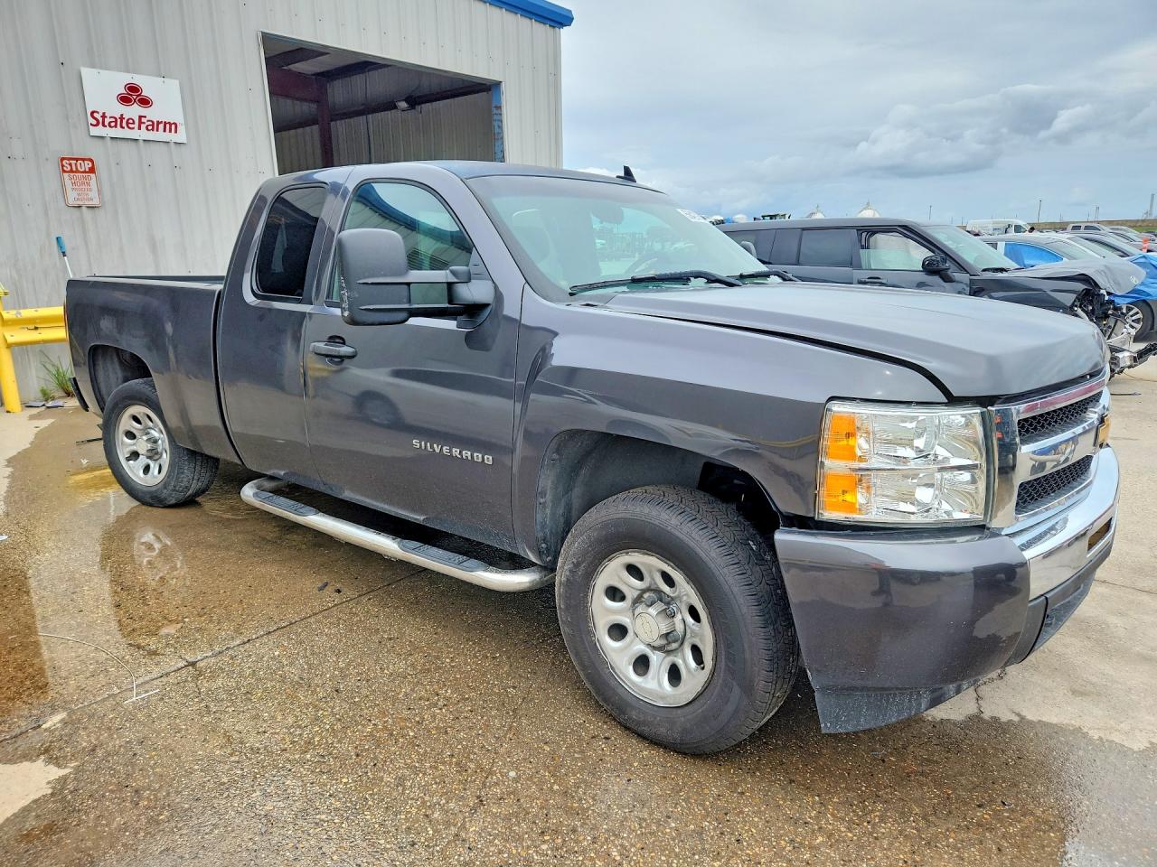 2010 Chevrolet Silverado C1500 Lt Gray vin: 1GCSCSEA2AZ176879