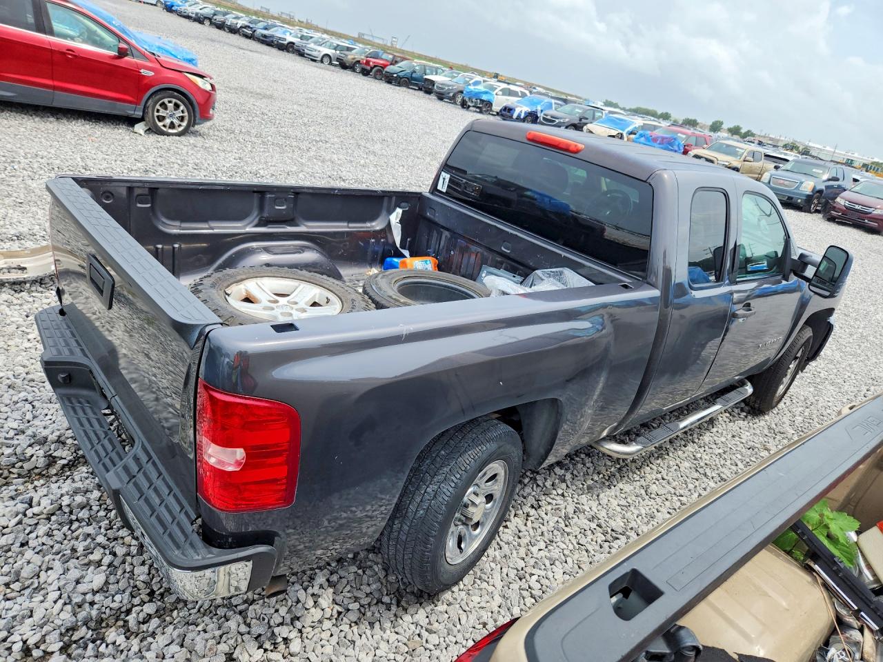 2010 Chevrolet Silverado C1500 Lt Gray vin: 1GCSCSEA2AZ176879