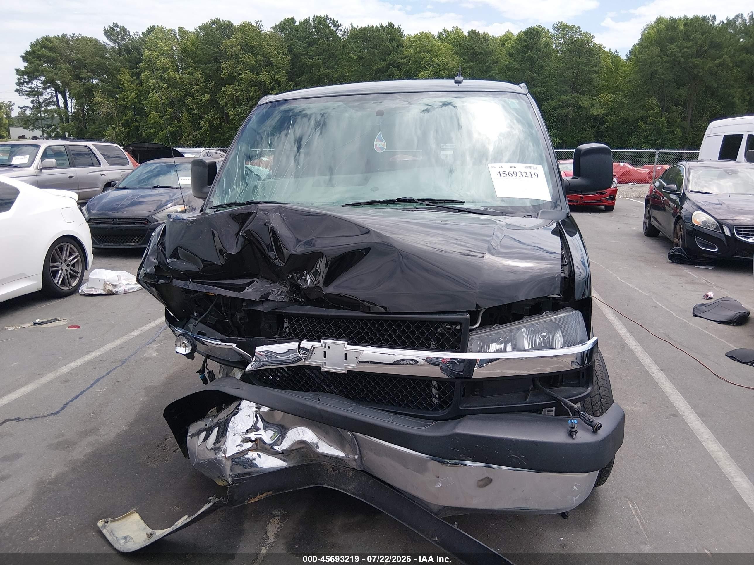 2013 Chevrolet Express 1500 Work Van Black vin: 1GCSGAFX0D1170969