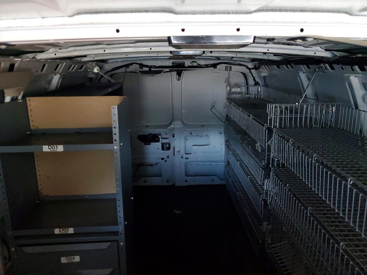 2013 Chevrolet Express G1500 White vin: 1GCSGAFX1D1158507