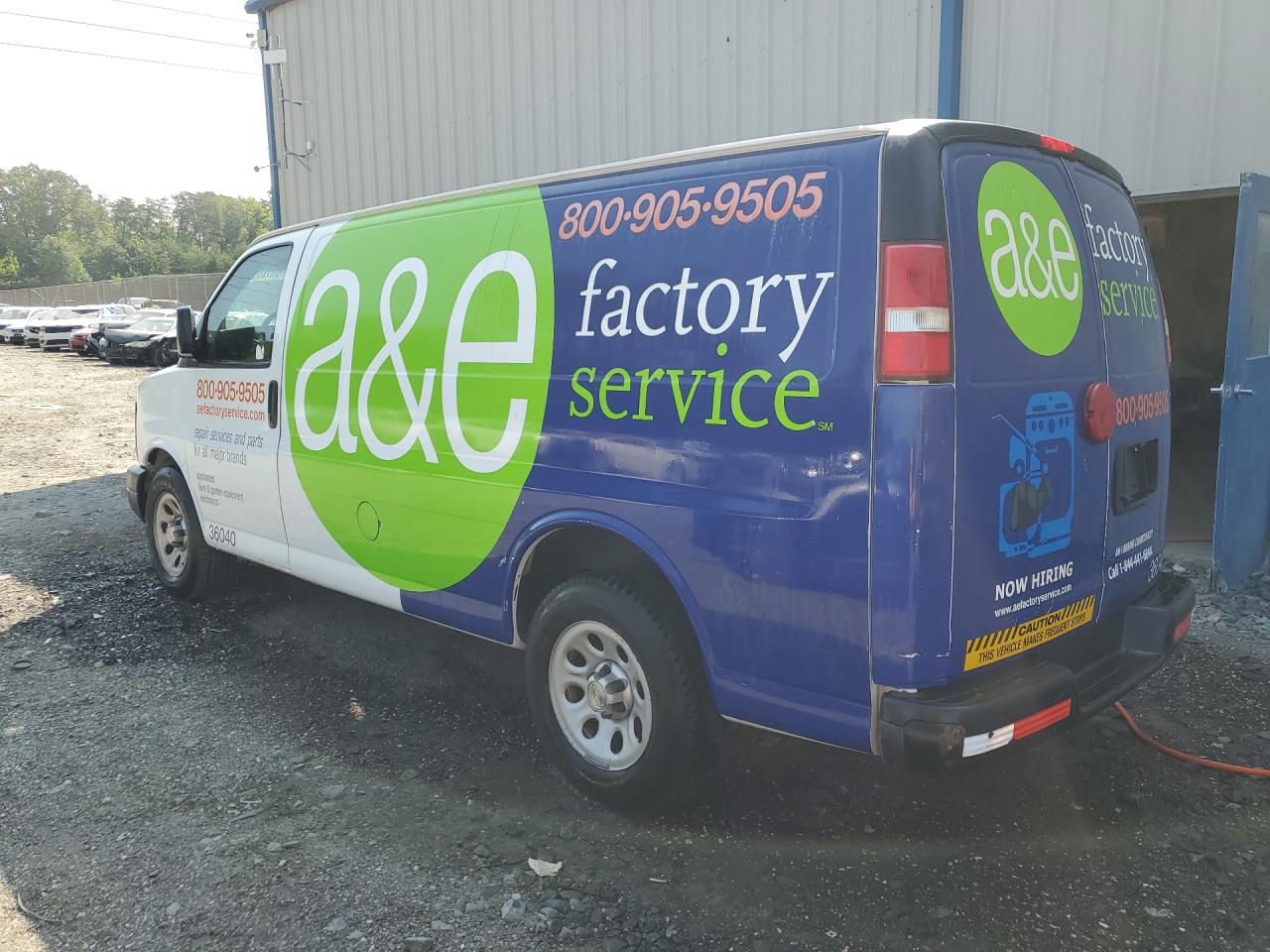 2013 Chevrolet Express G1500 White vin: 1GCSGAFX1D1158507 Damage: Corner Panel, Dent(S) W/ Paint Dmg, 1 To 2 Inches