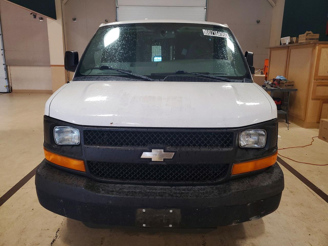 2013 Chevy Express G1500 Cargo White vin: 1GCSGAFX4D1162082