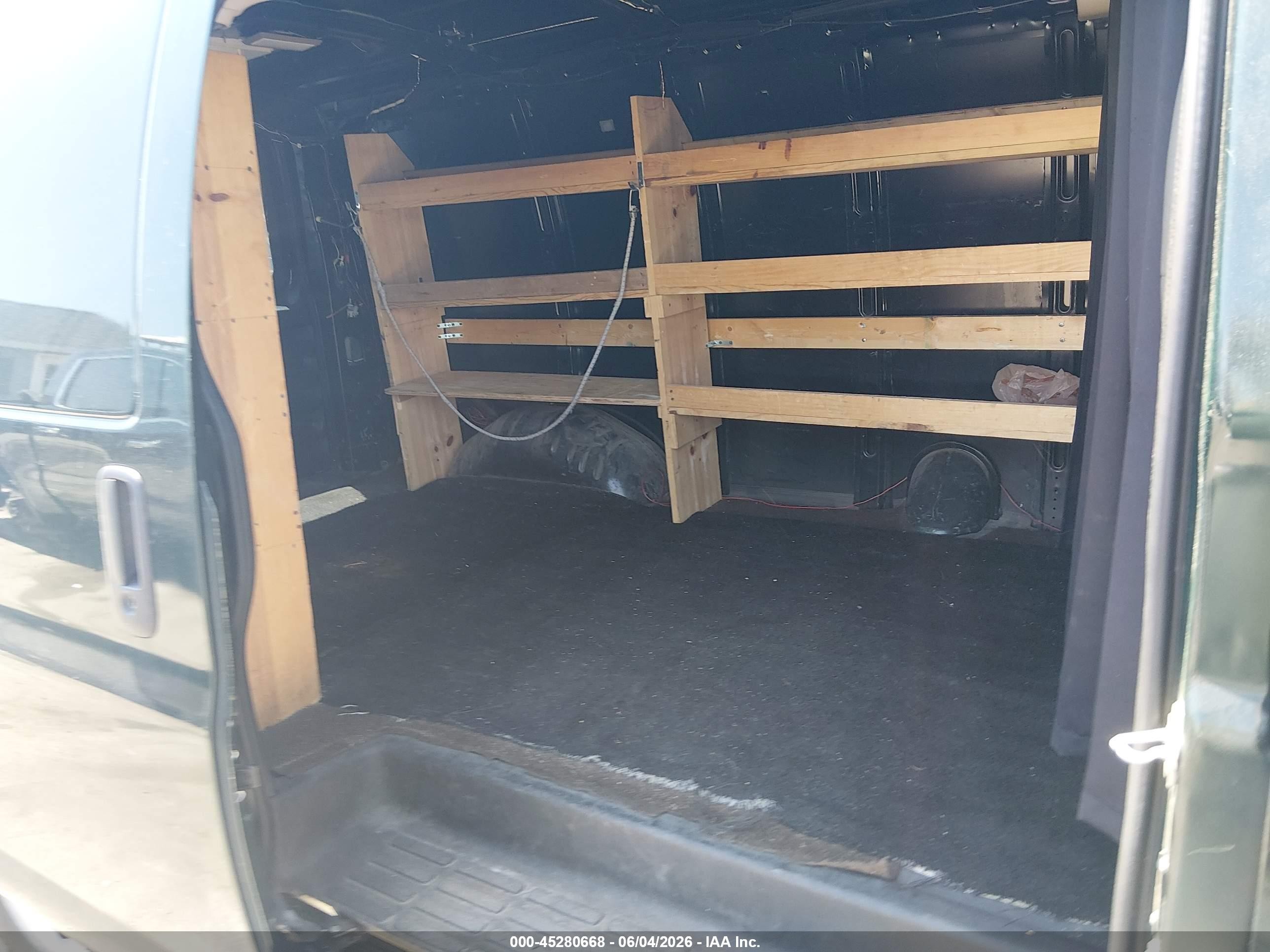 2012 Chevrolet Express 1500 Work Van Green vin: 1GCSGAFX5C1192187
