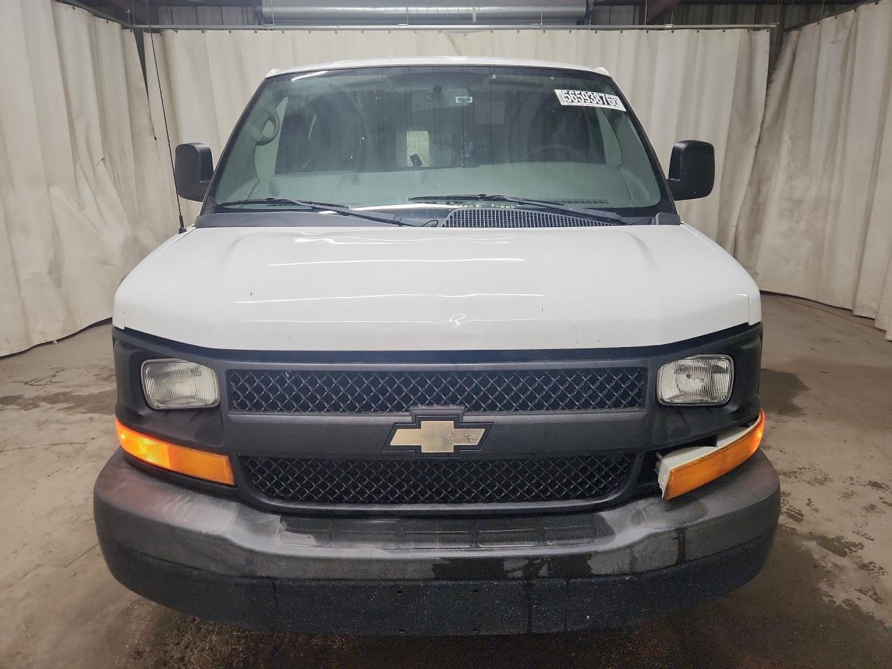 2013 Chevrolet Express G1500 White vin: 1GCSGAFX6D1182401 Damage: Left Turn Signal, Broken, Replacement Required