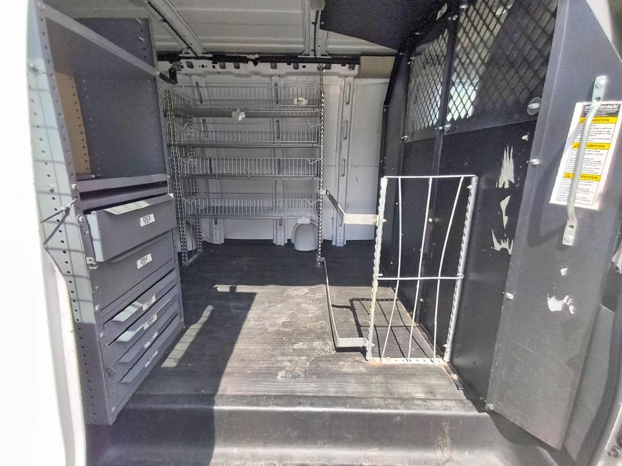 2012 Chevrolet Express G1500 Ls White vin: 1GCSGAFX7C1179165