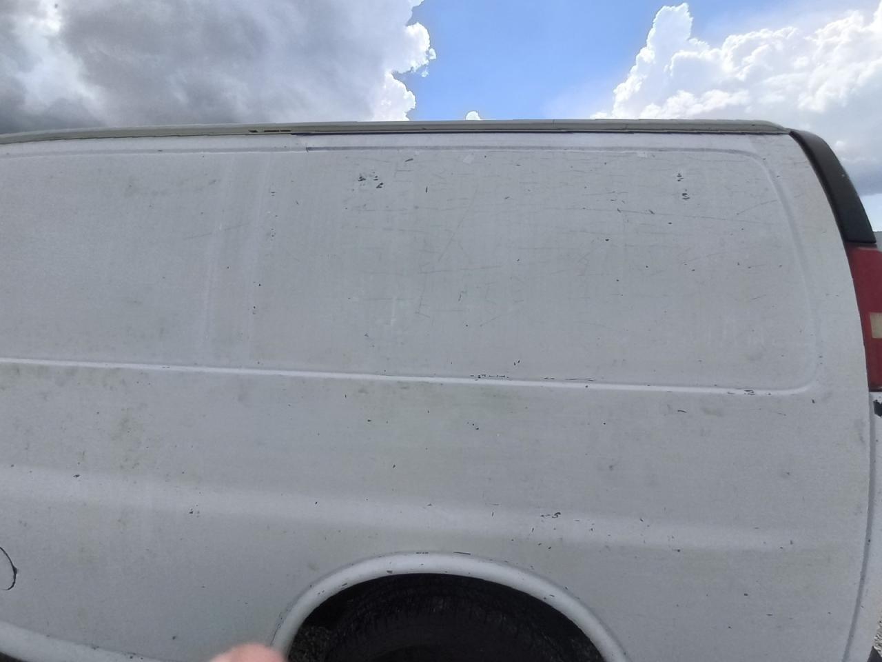 2012 Chevrolet Express G1500 Ls White vin: 1GCSGAFX7C1179165 Damage: Left Side Panel, Multiple Scratches Heavy, 5