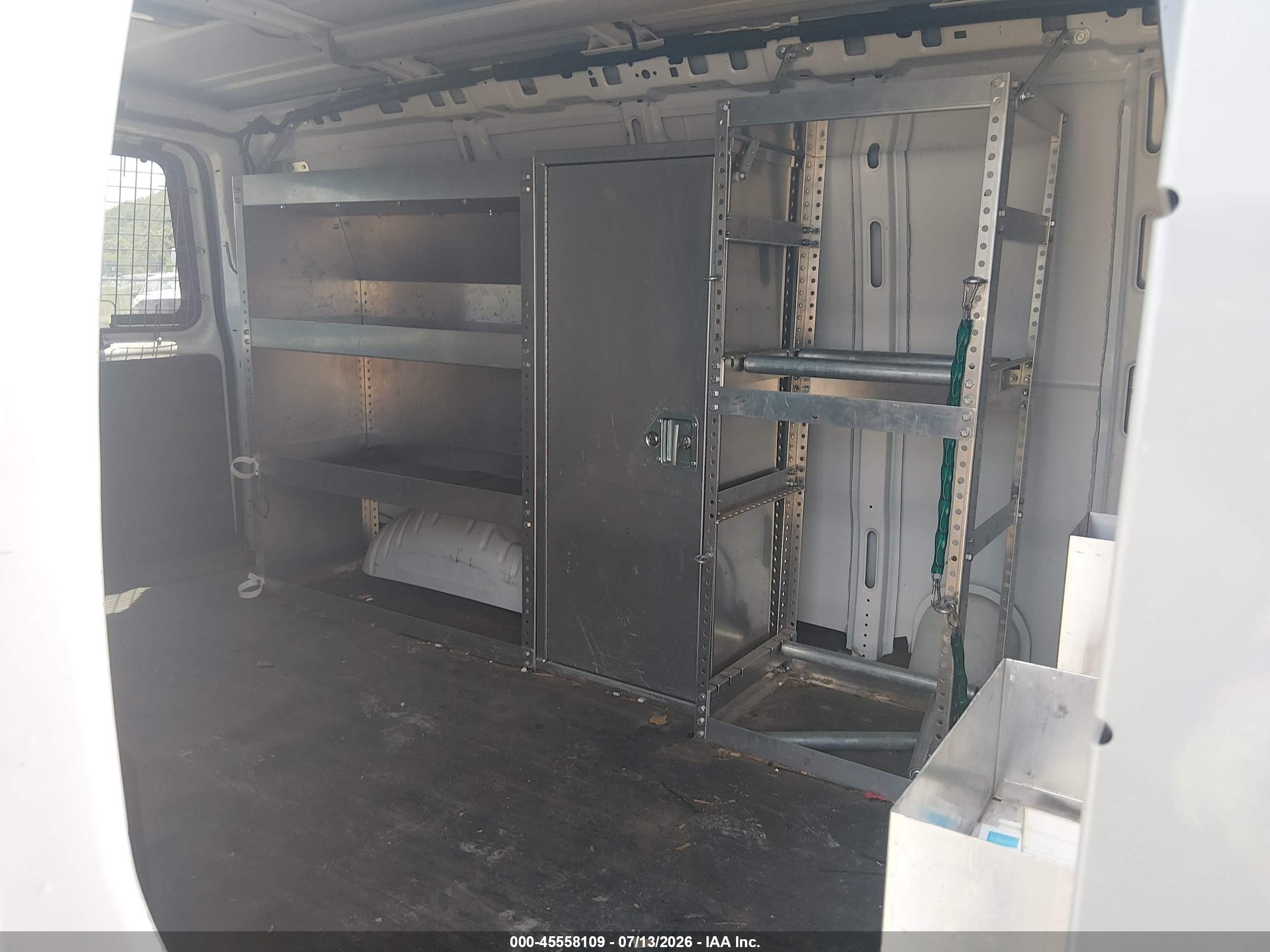 2014 Chevrolet Express 1500 Work Van White vin: 1GCSGAFX8E1197032