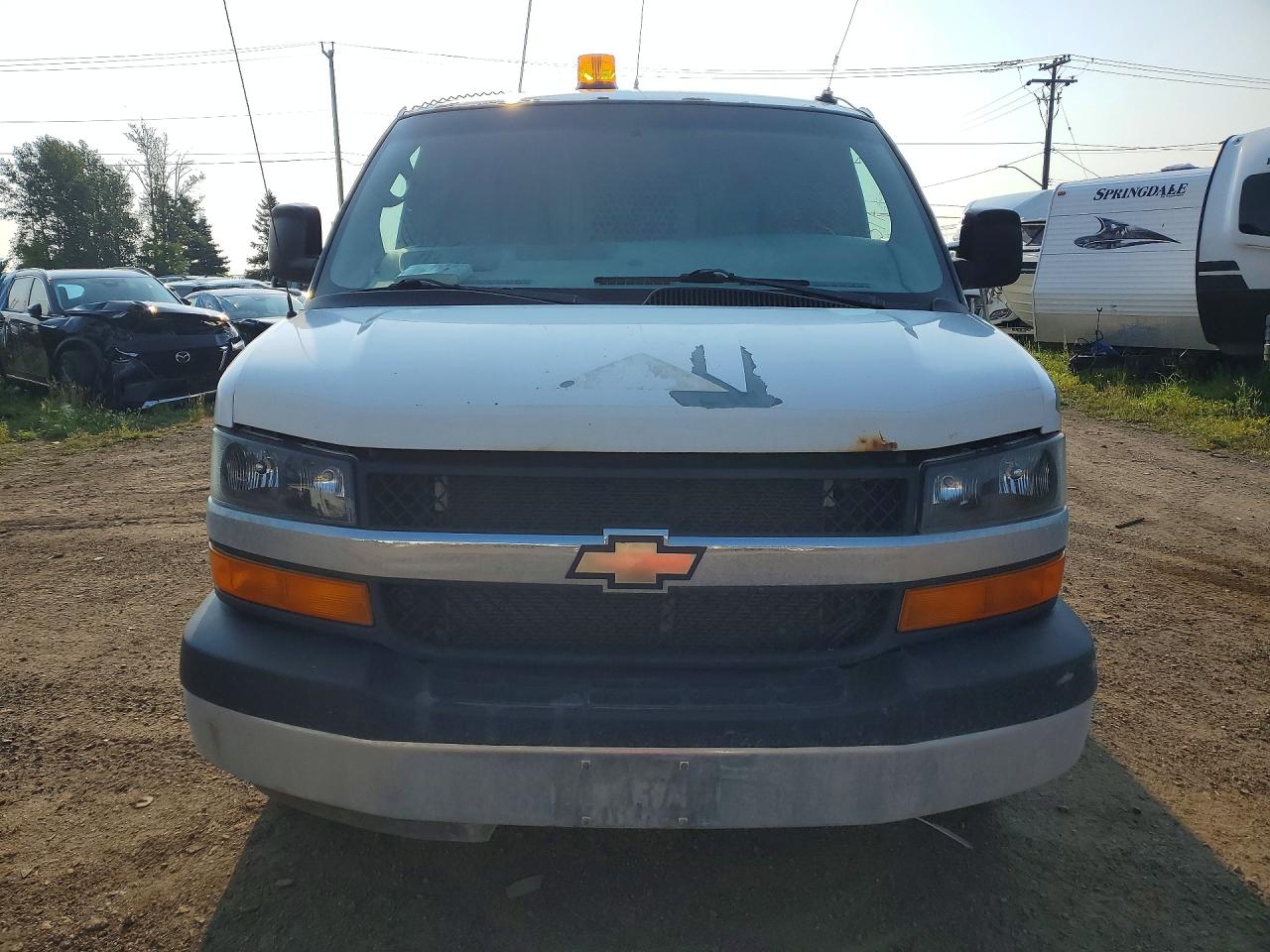 2012 Chevrolet Express G1500 White vin: 1GCSHAF48C1122444