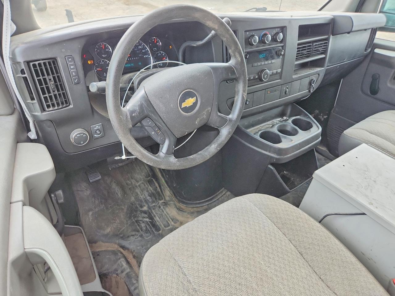 2013 Chevrolet Express G1500 White vin: 1GCSHAF4XD1137724