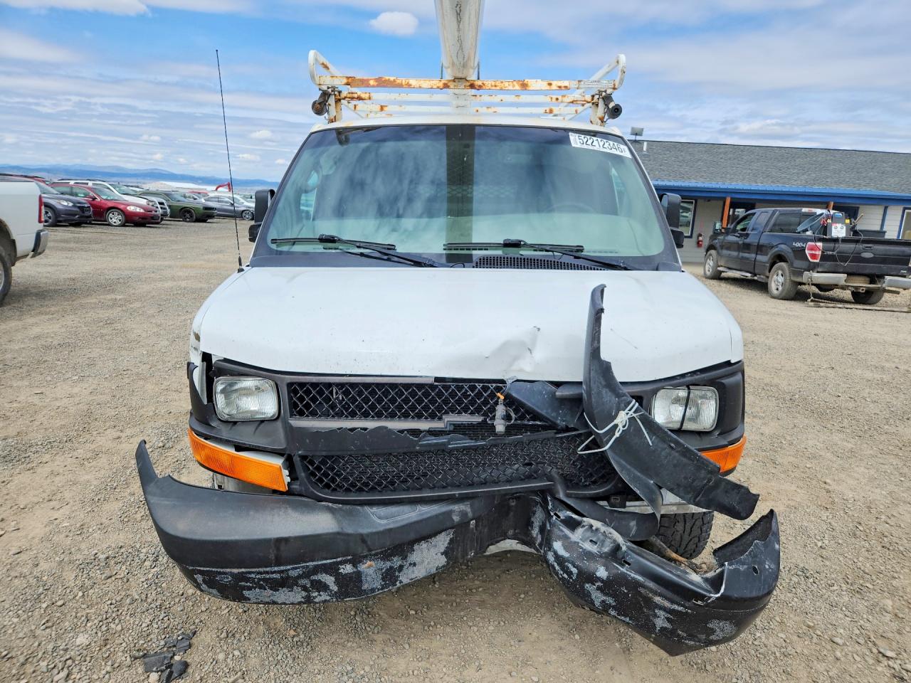 2013 Chevrolet Express G1500 White vin: 1GCSHAF4XD1137724