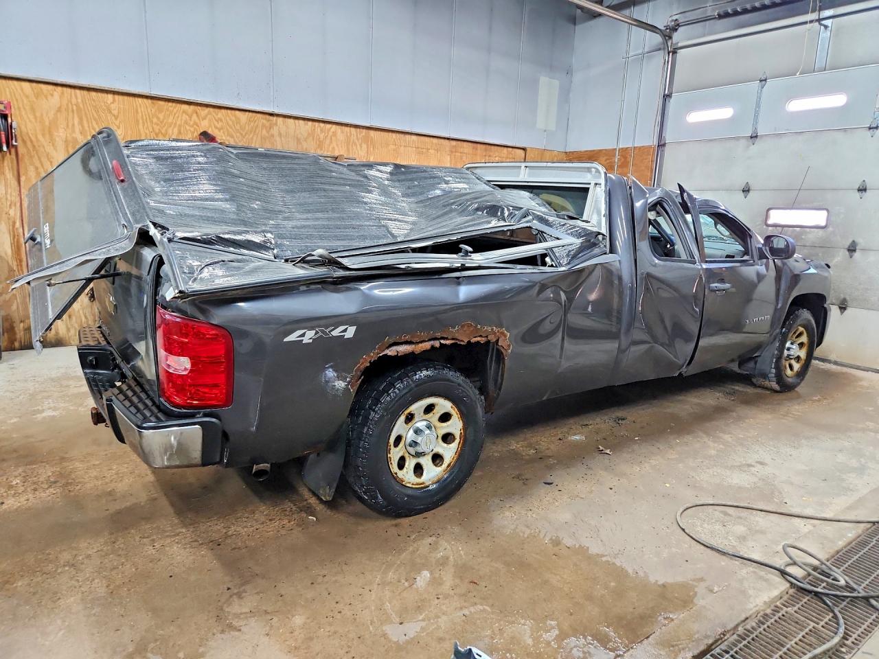 2010 Chevrolet Silverado K1500 Charcoal vin: 1GCSKPE05AZ244518