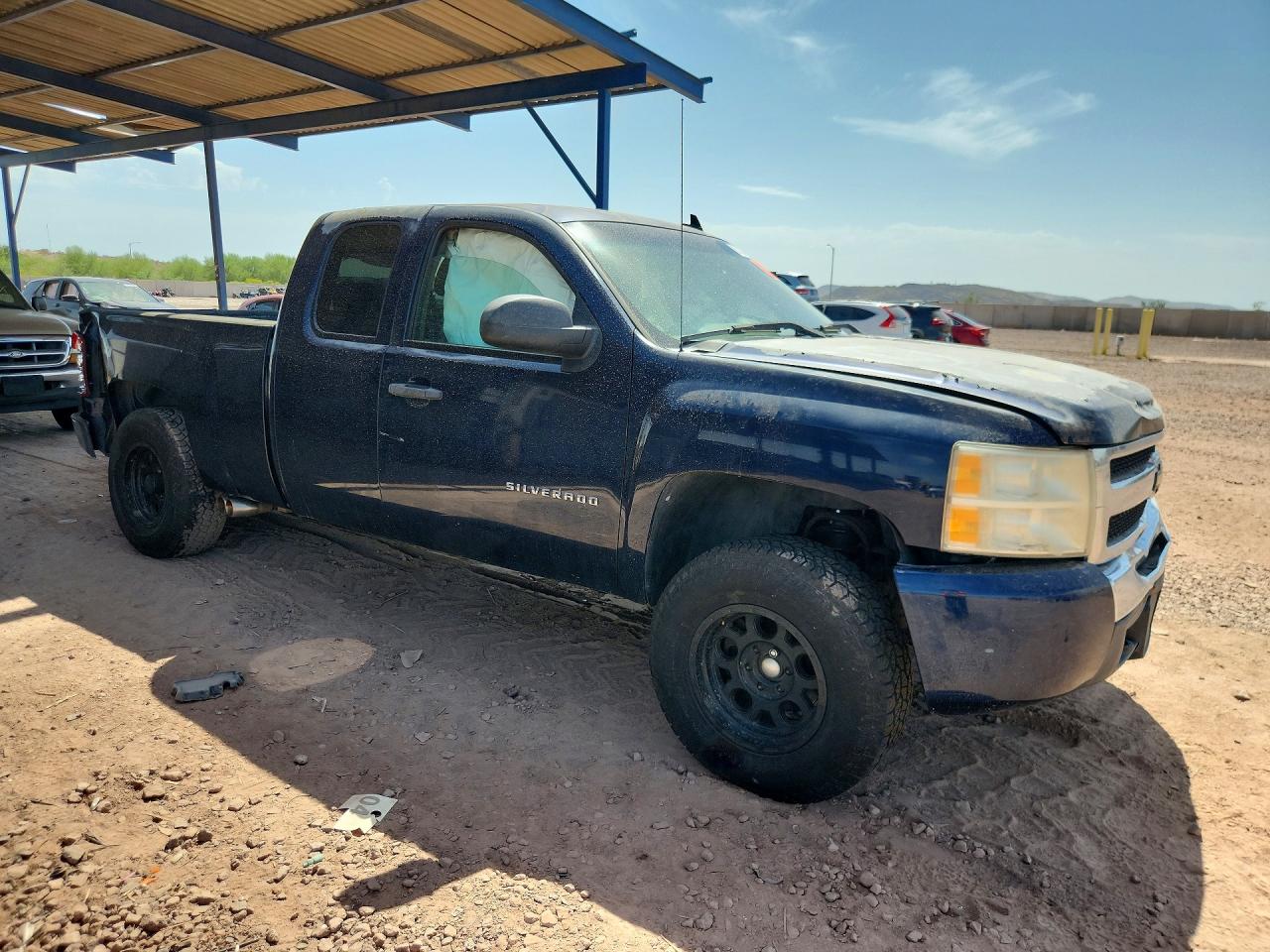 2010 Chevrolet Silverado Синий vin: 1GCSKPEA0AZ271196
