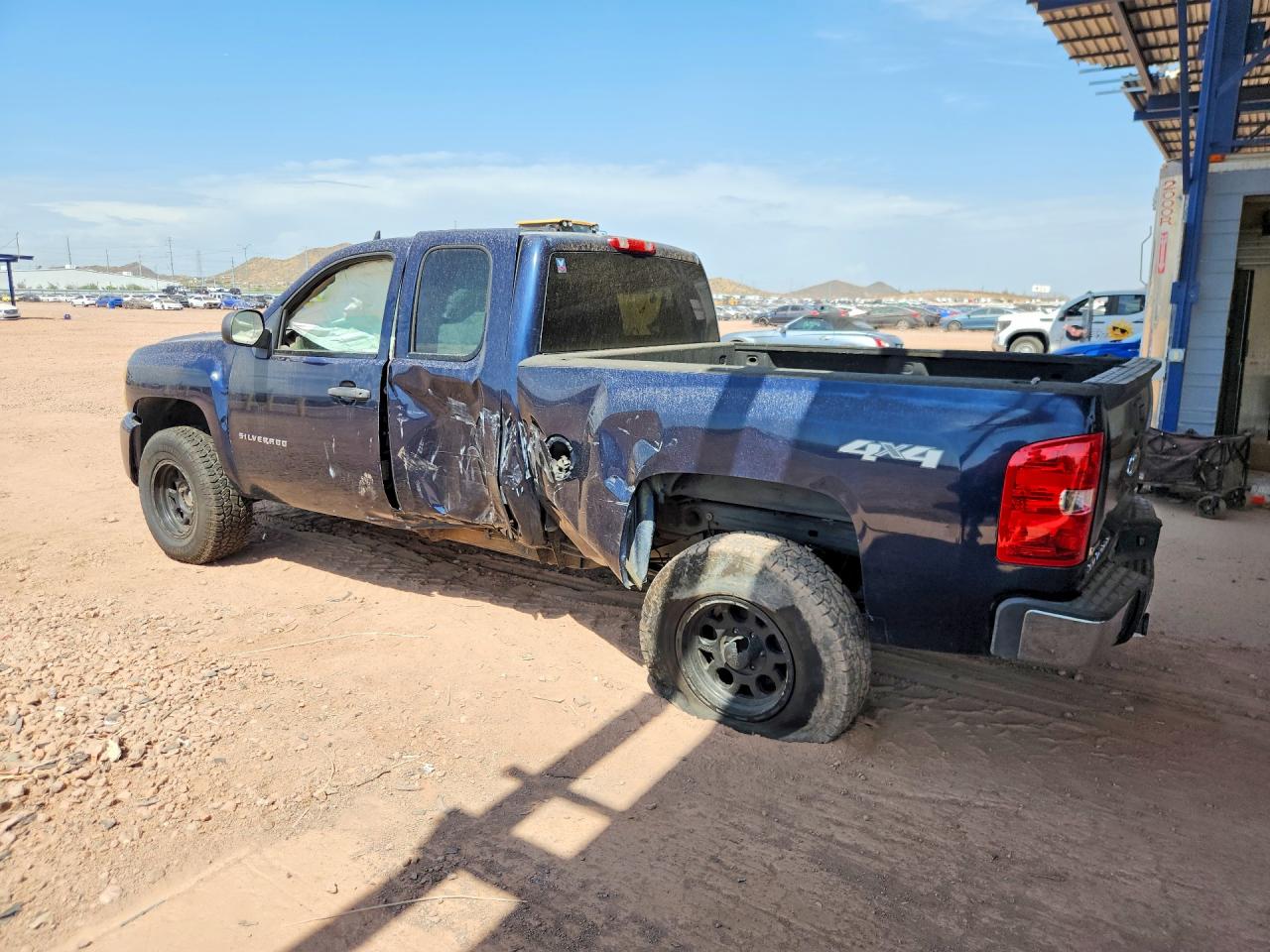 2010 Chevrolet Silverado Синий vin: 1GCSKPEA0AZ271196