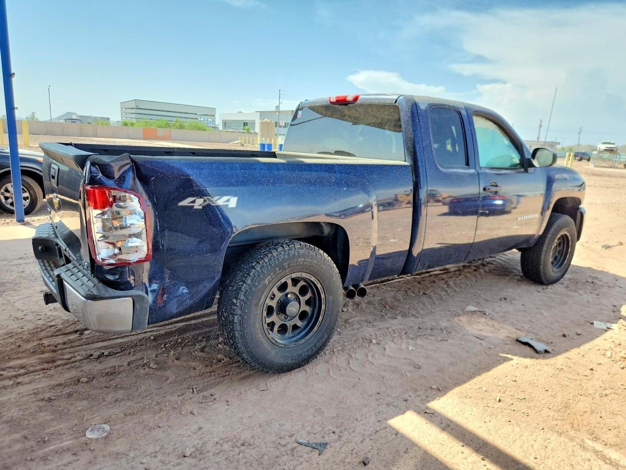 2010 Chevrolet Silverado Синий vin: 1GCSKPEA0AZ271196