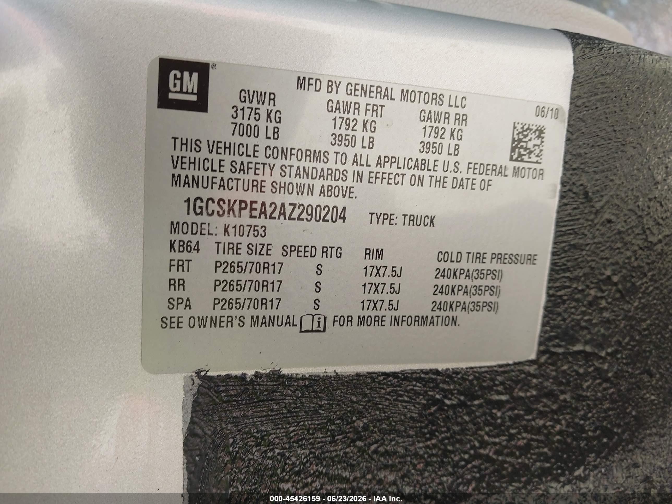 2010 Chevrolet Silverado 1500 Work Truck Silver vin: 1GCSKPEA2AZ290204