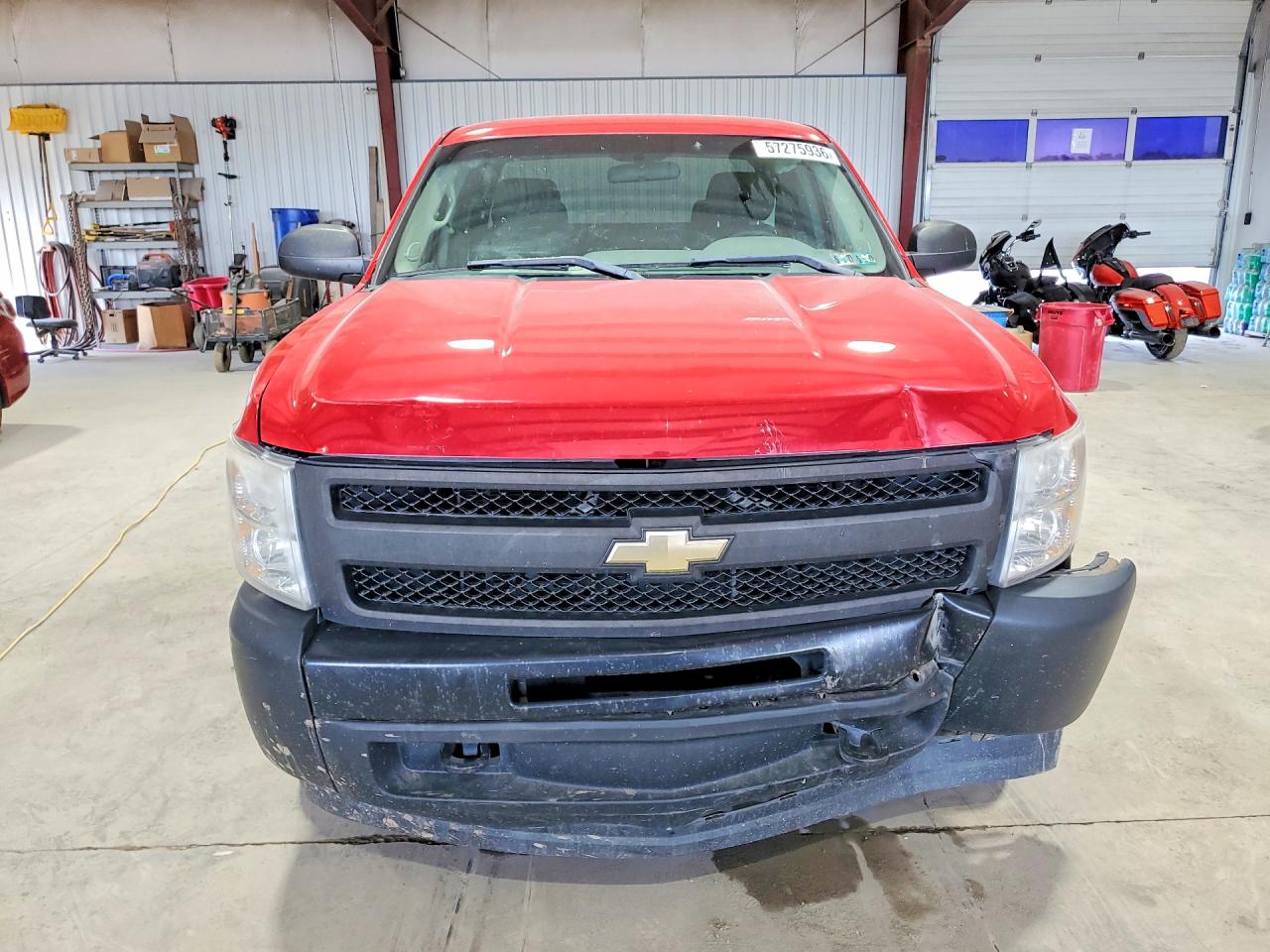 2010 Chevrolet Silverado K1500 Red vin: 1GCSKPEA8AZ184422