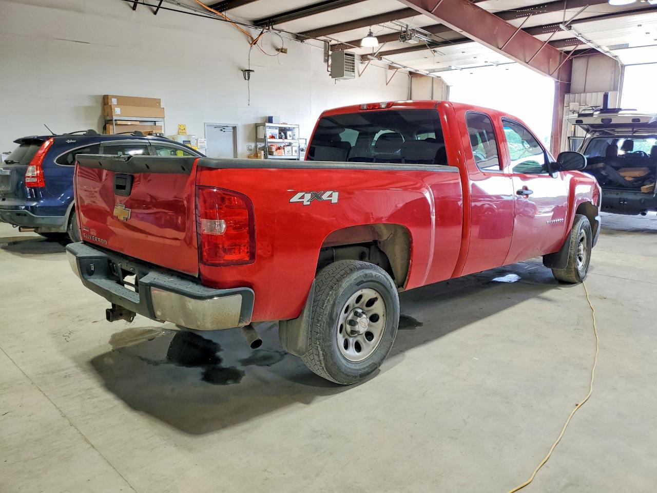 2010 Chevrolet Silverado K1500 Red vin: 1GCSKPEA8AZ184422