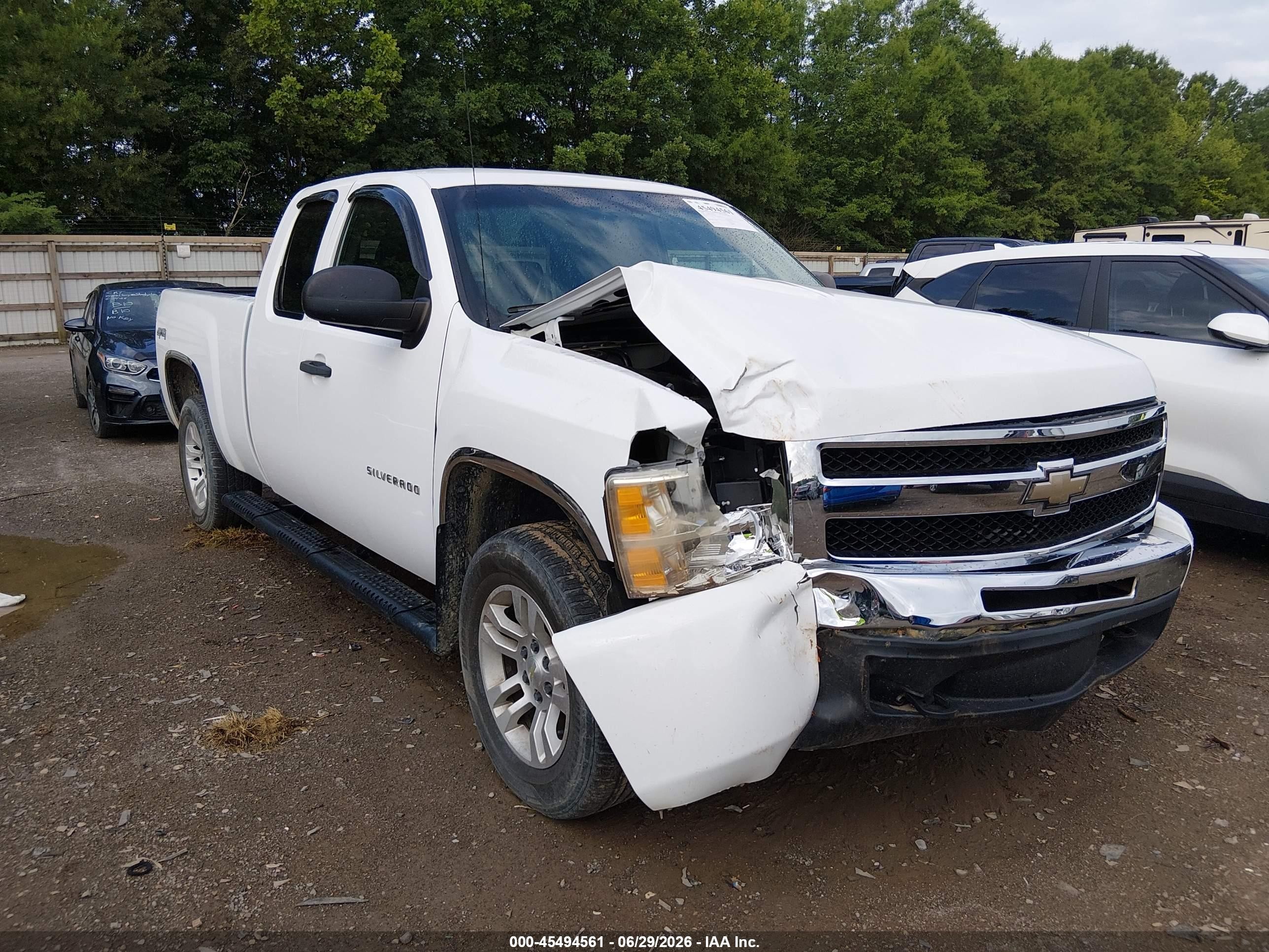 2010 Chevrolet Silverado 1500 Work Truck Белый vin: 1GCSKPEAXAZ188617