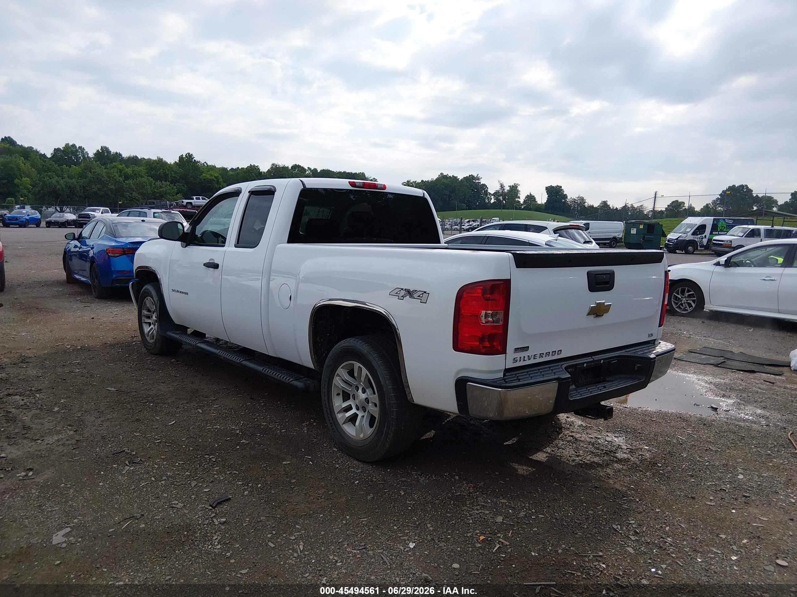 2010 Chevrolet Silverado 1500 Work Truck Белый vin: 1GCSKPEAXAZ188617