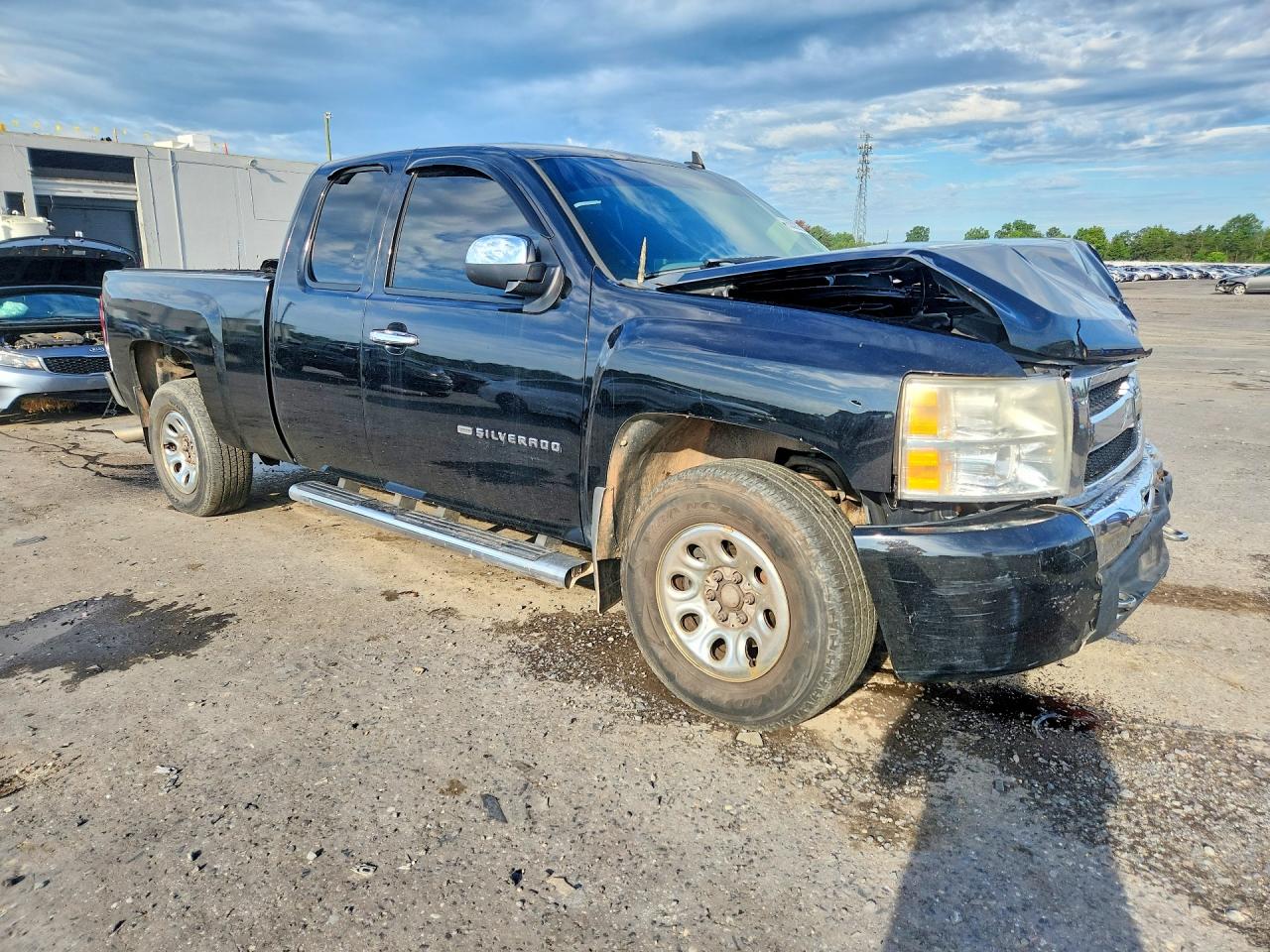 2010 Chevrolet Silverado K1500 Ls Черный vin: 1GCSKREA4AZ163482
