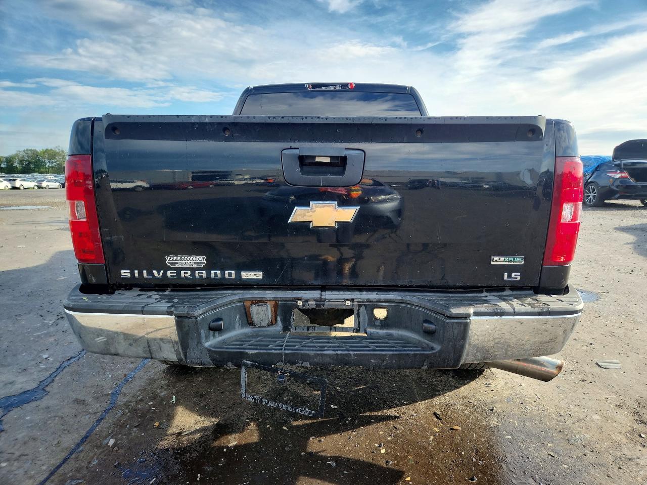 2010 Chevrolet Silverado K1500 Ls Черный vin: 1GCSKREA4AZ163482