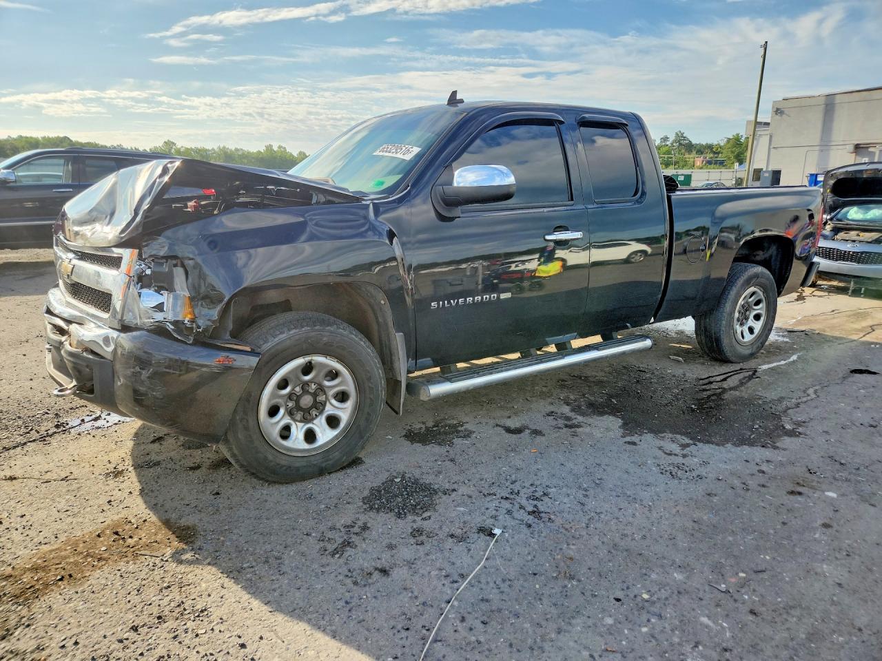 2010 Chevrolet Silverado K1500 Ls Черный vin: 1GCSKREA4AZ163482