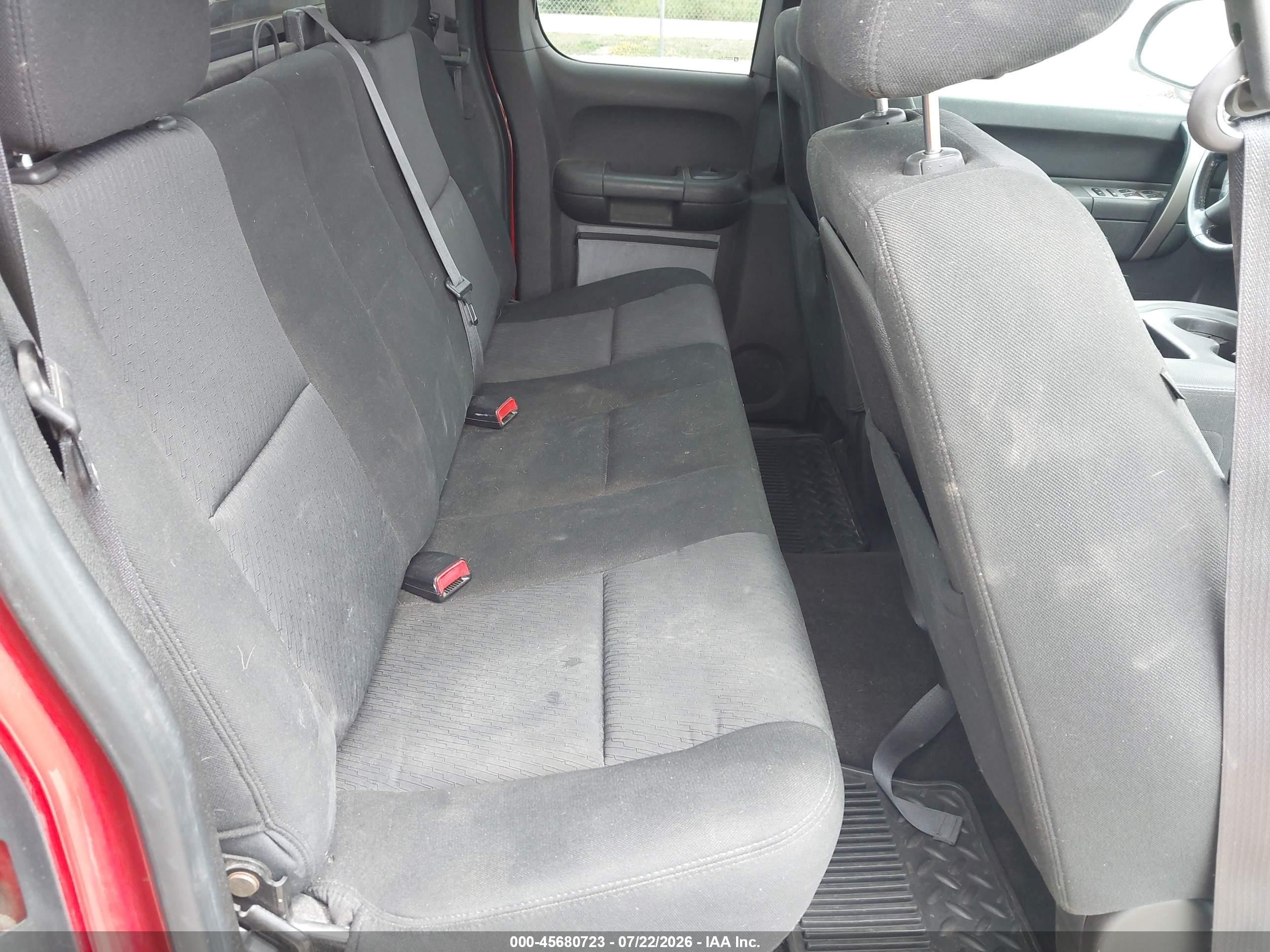 2010 Chevrolet Silverado 1500 Ls Red vin: 1GCSKREA5AZ112850