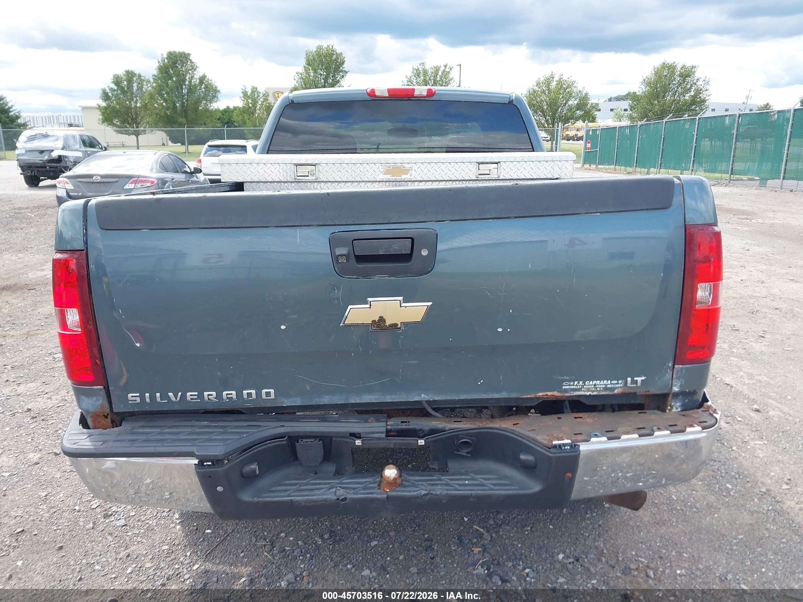 2010 Chevrolet Silverado 1500 Ls Blue vin: 1GCSKREA9AZ147522