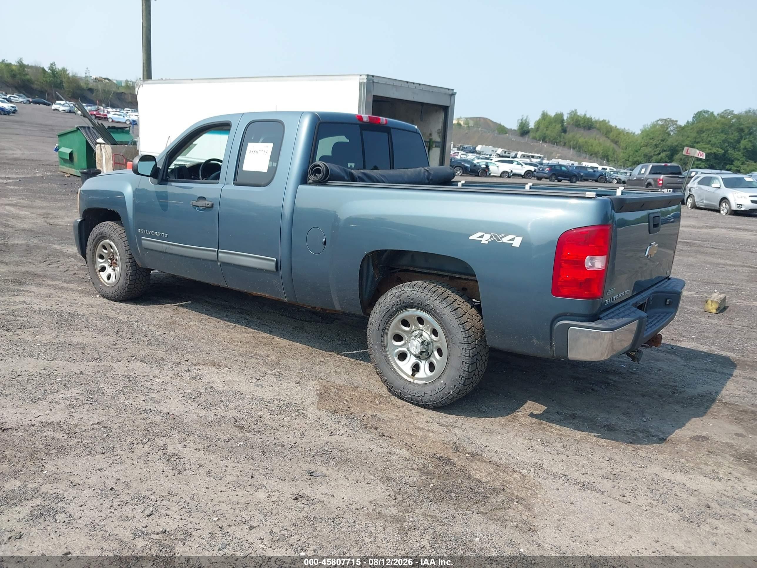 2010 Chevrolet Silverado 1500 Ls Blue vin: 1GCSKREAXAZ238850
