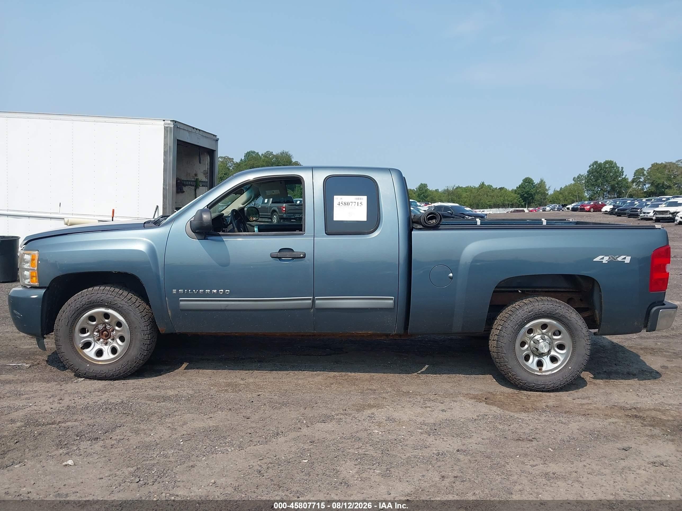 2010 Chevrolet Silverado 1500 Ls Blue vin: 1GCSKREAXAZ238850