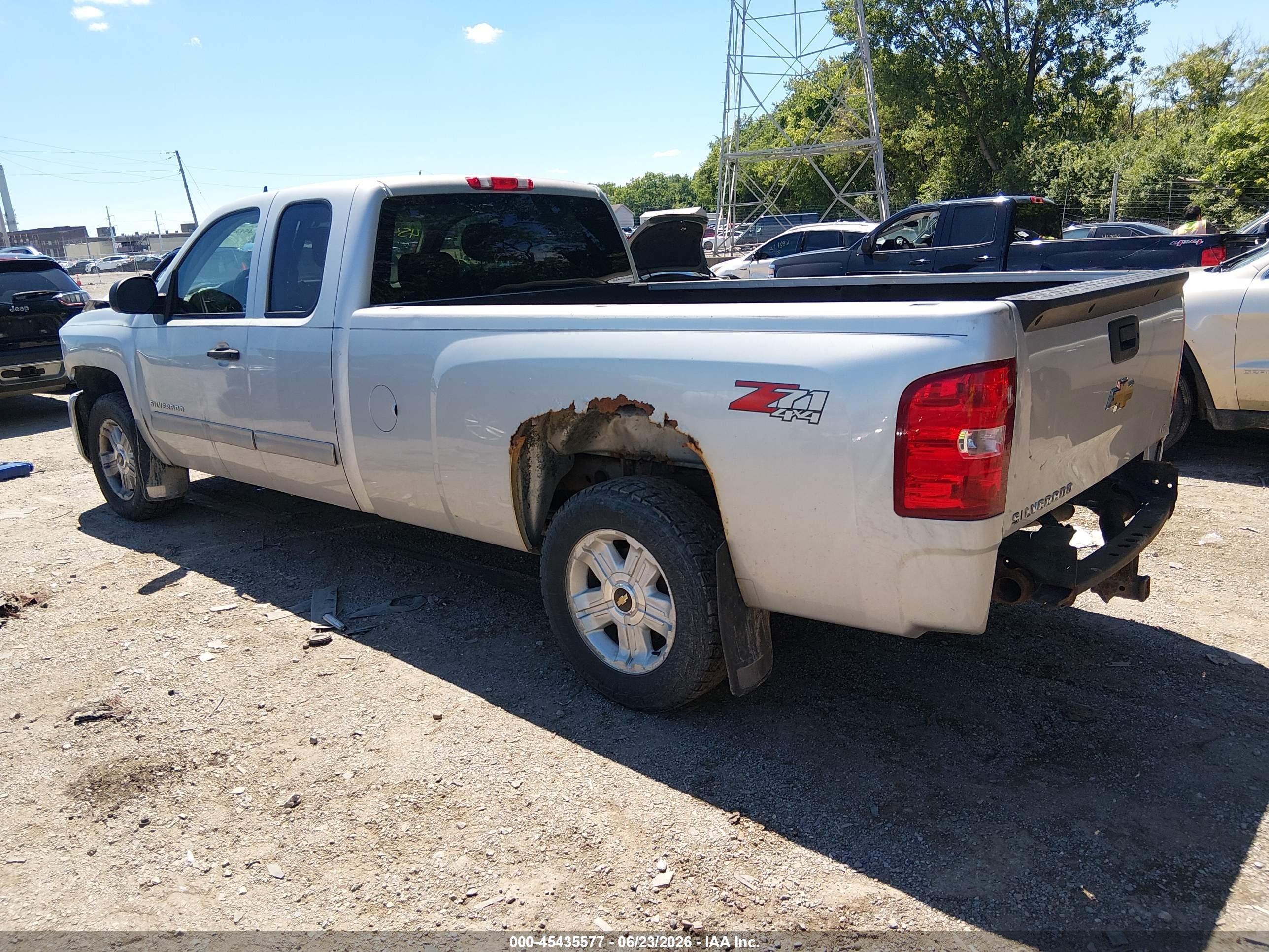 2010 Chevrolet Silverado 1500 Lt Серебряный vin: 1GCSKSE02AZ227064