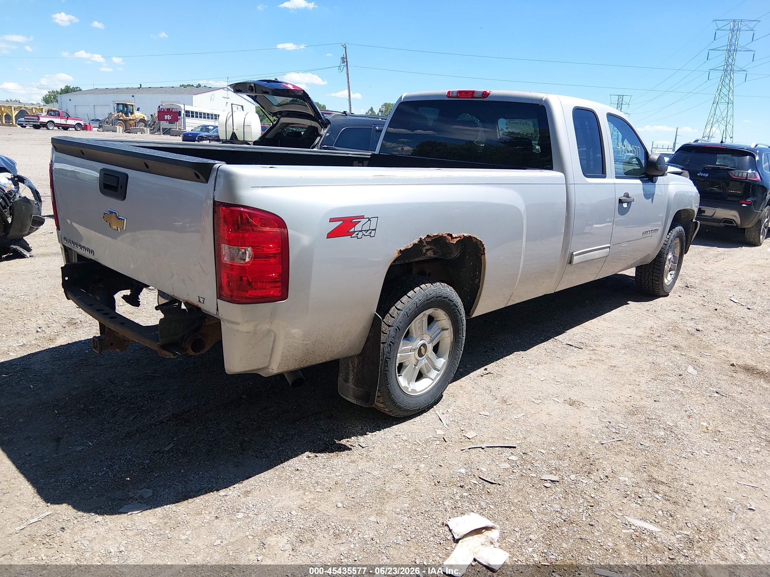 2010 Chevrolet Silverado 1500 Lt Серебряный vin: 1GCSKSE02AZ227064