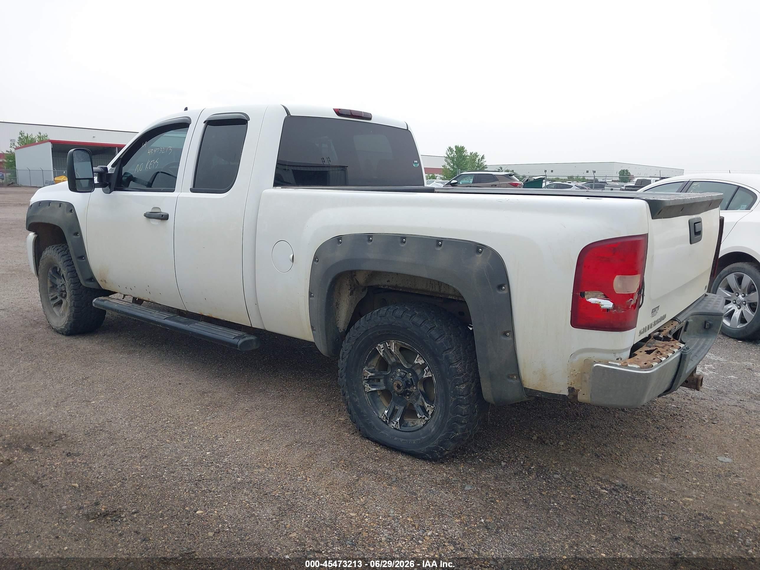 2010 Chevrolet Silverado 1500 Lt White vin: 1GCSKSE30AZ146932
