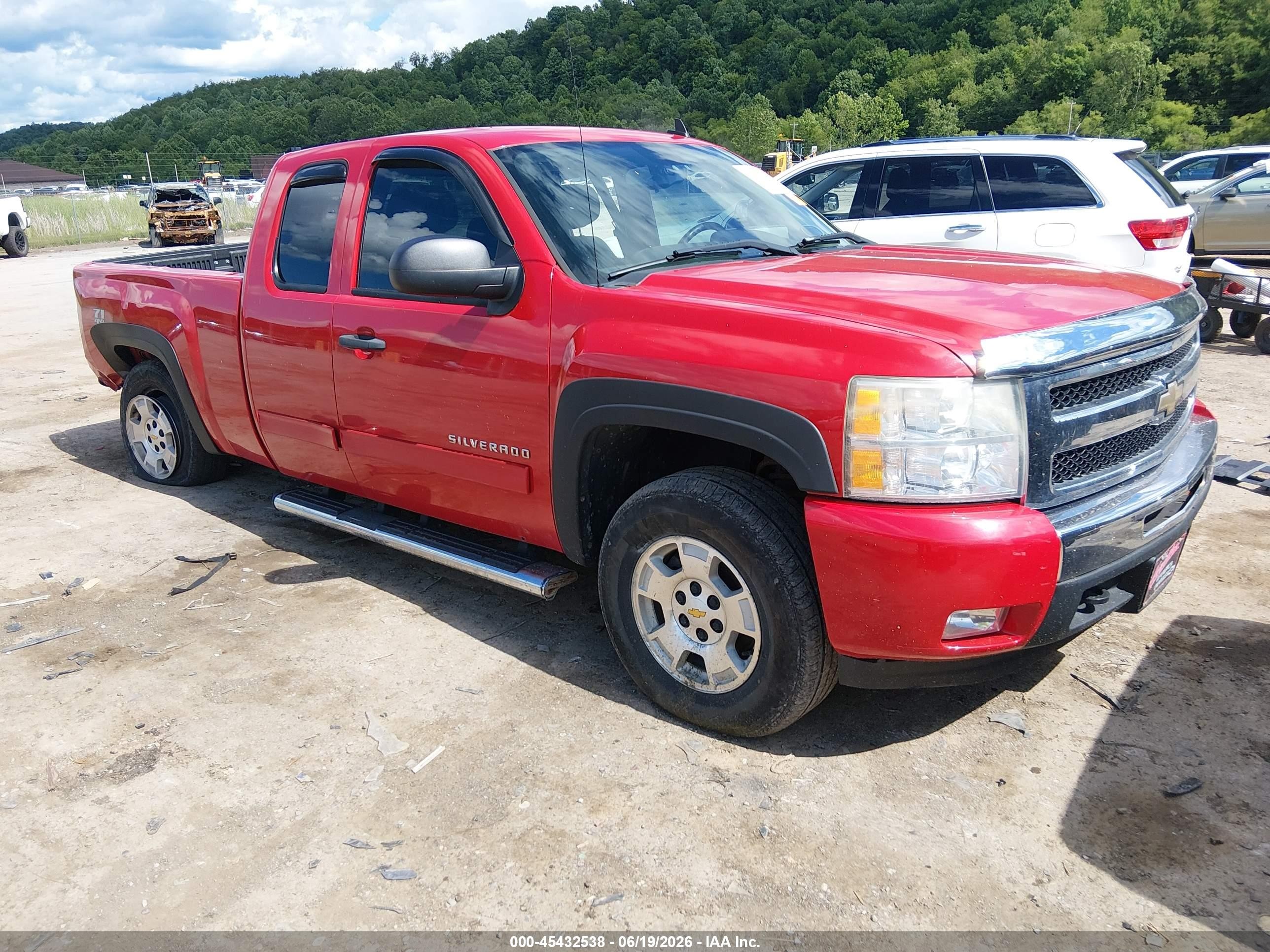 2010 Chevrolet Silverado 1500 Lt Red vin: 1GCSKSE30AZ148809