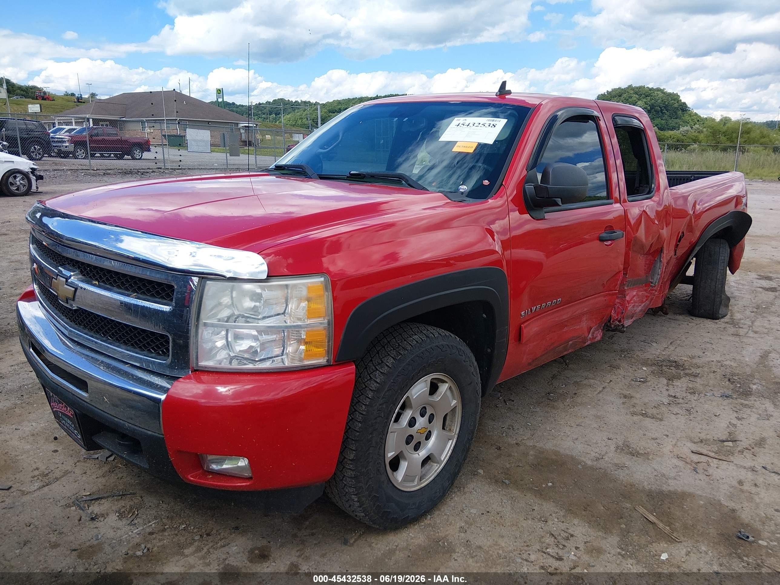 2010 Chevrolet Silverado 1500 Lt Red vin: 1GCSKSE30AZ148809