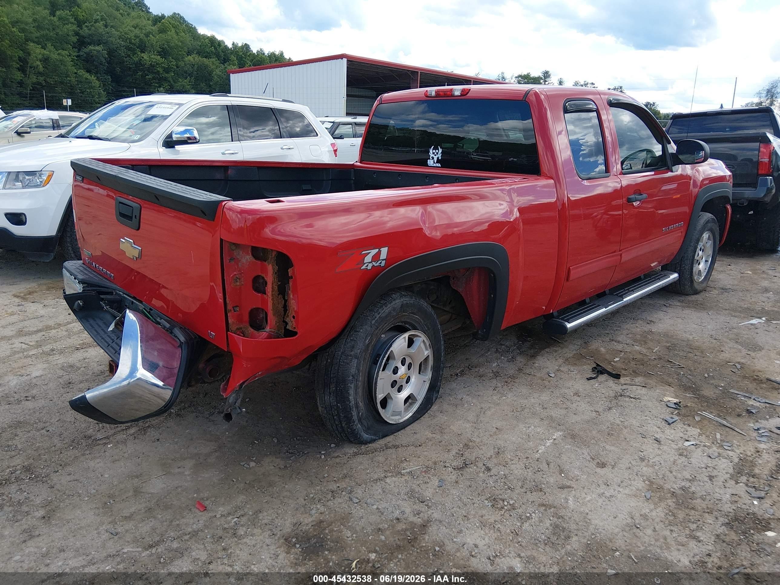 2010 Chevrolet Silverado 1500 Lt Red vin: 1GCSKSE30AZ148809