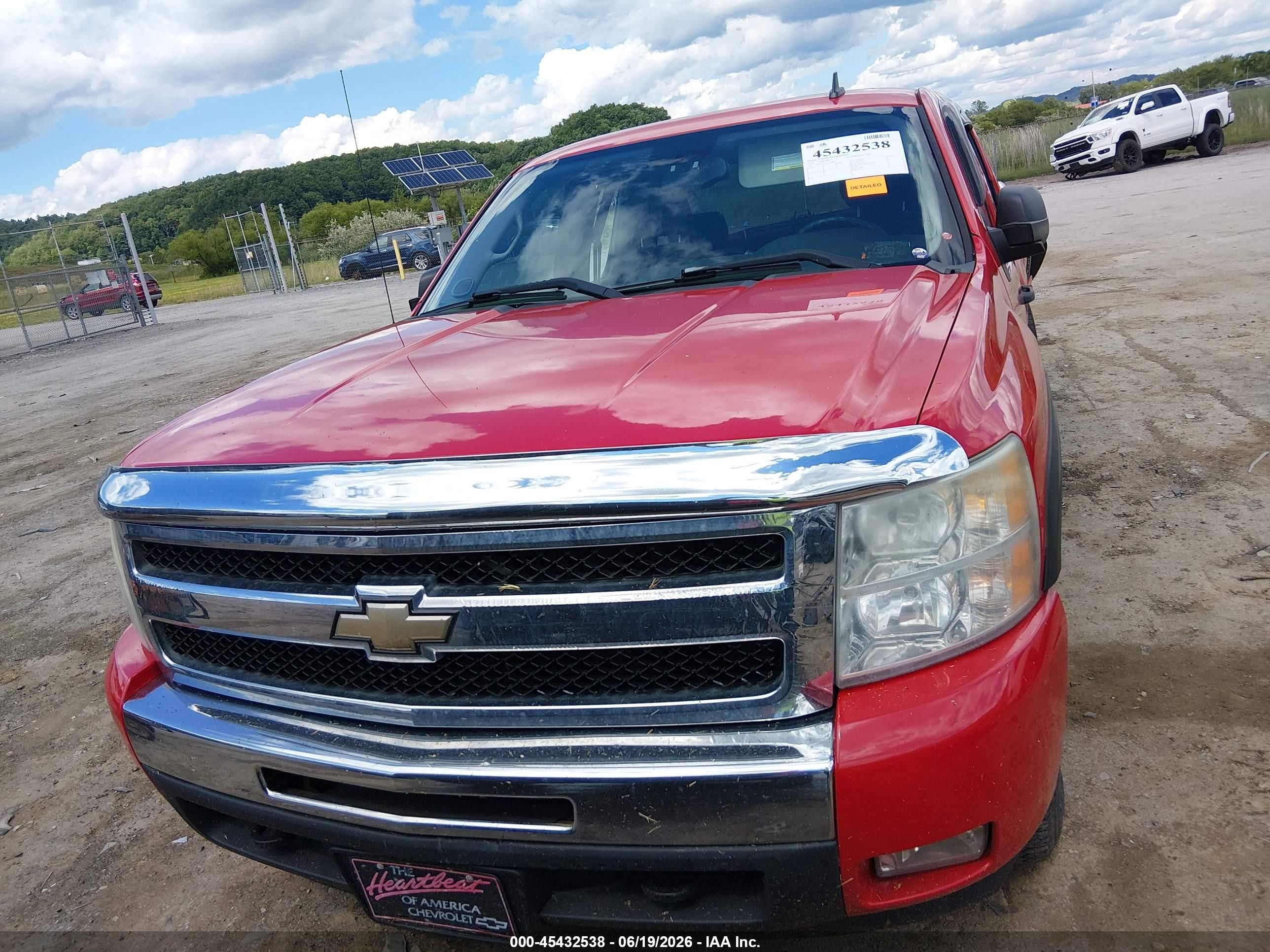 2010 Chevrolet Silverado 1500 Lt Red vin: 1GCSKSE30AZ148809