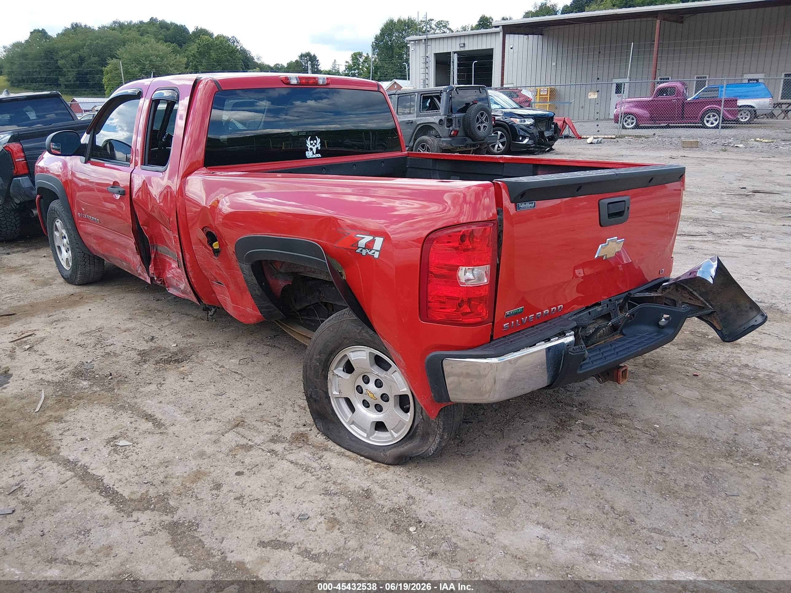 2010 Chevrolet Silverado 1500 Lt Red vin: 1GCSKSE30AZ148809