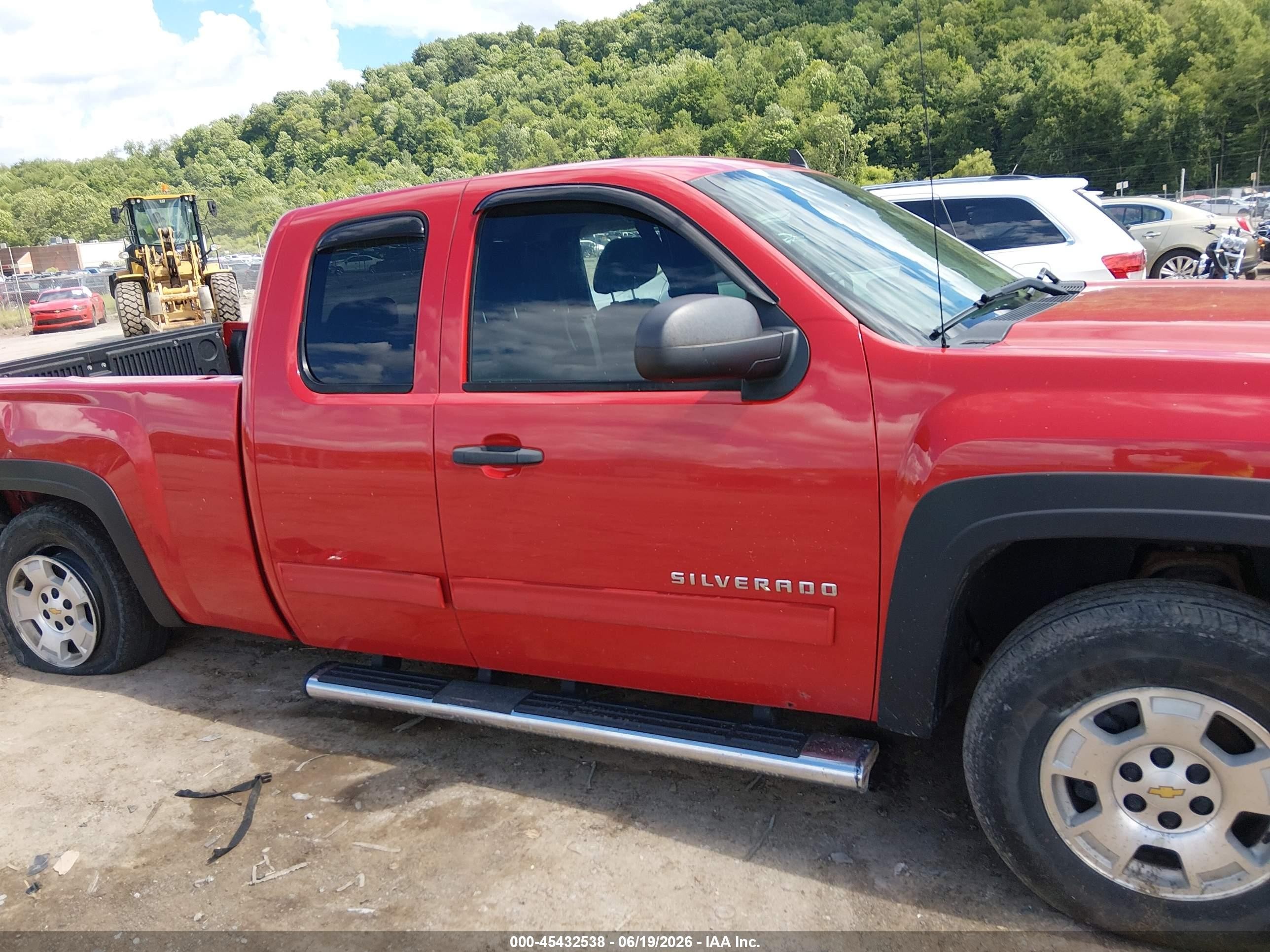 2010 Chevrolet Silverado 1500 Lt Red vin: 1GCSKSE30AZ148809