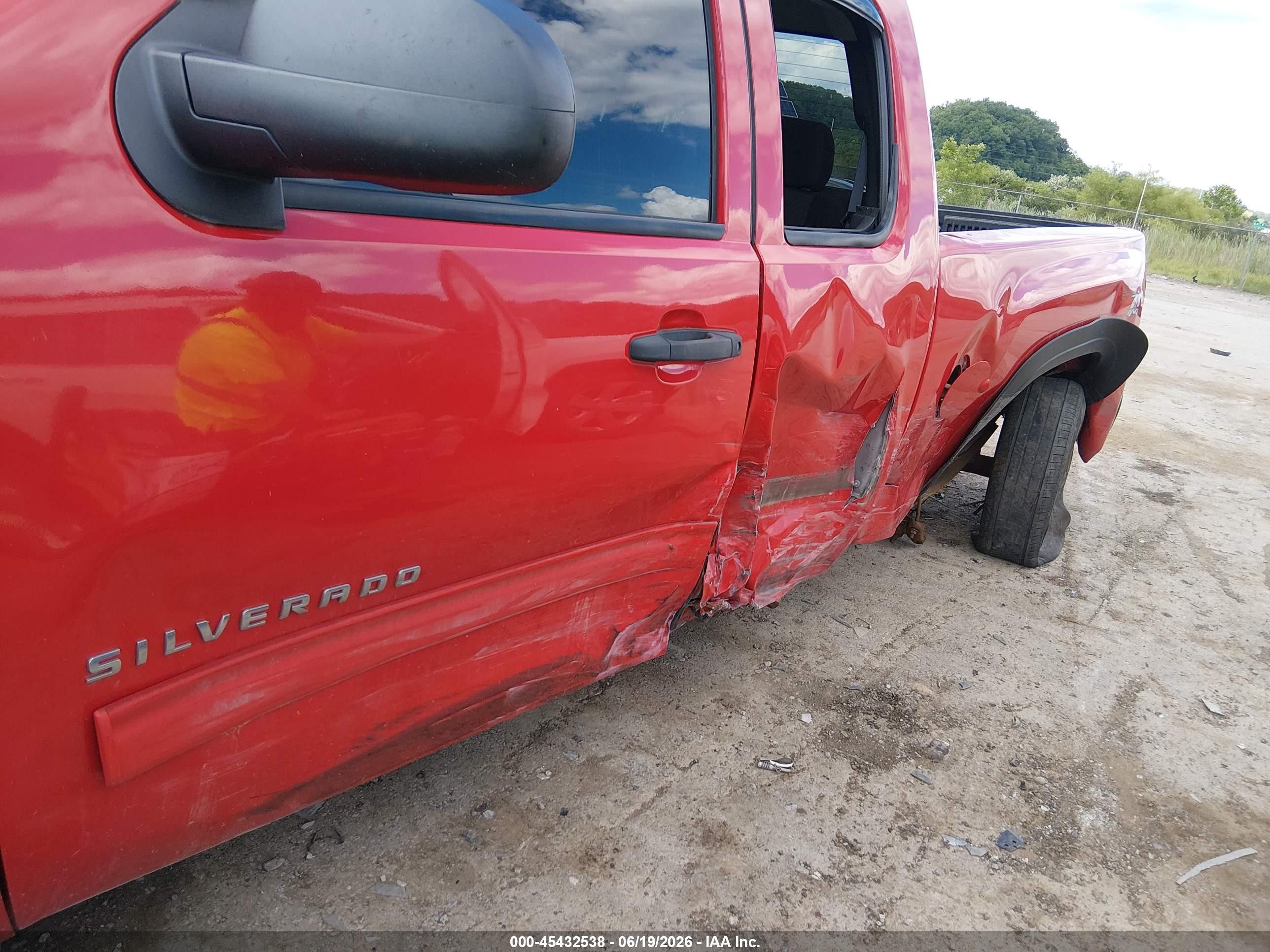 2010 Chevrolet Silverado 1500 Lt Red vin: 1GCSKSE30AZ148809