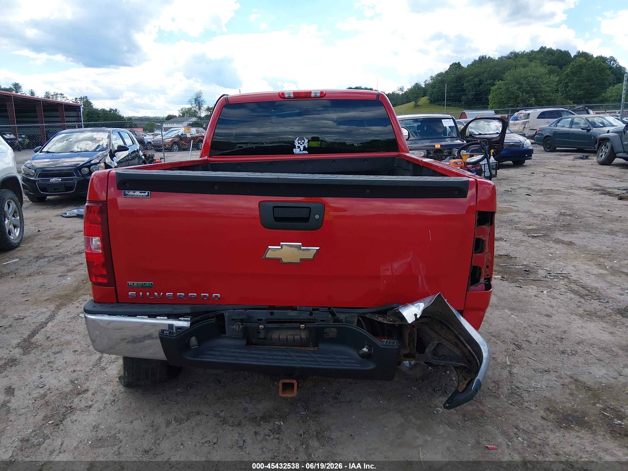 2010 Chevrolet Silverado 1500 Lt Red vin: 1GCSKSE30AZ148809