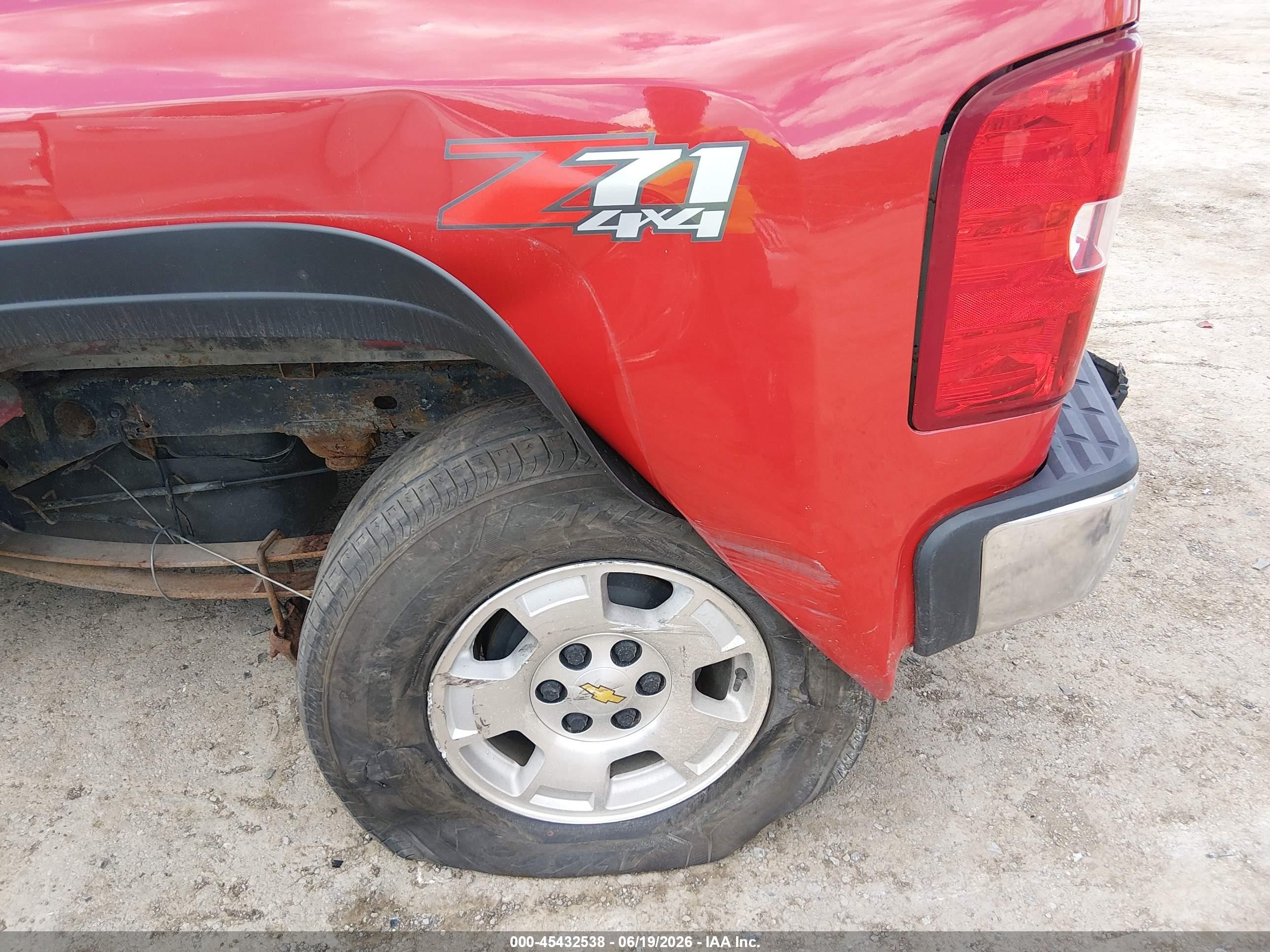 2010 Chevrolet Silverado 1500 Lt Red vin: 1GCSKSE30AZ148809