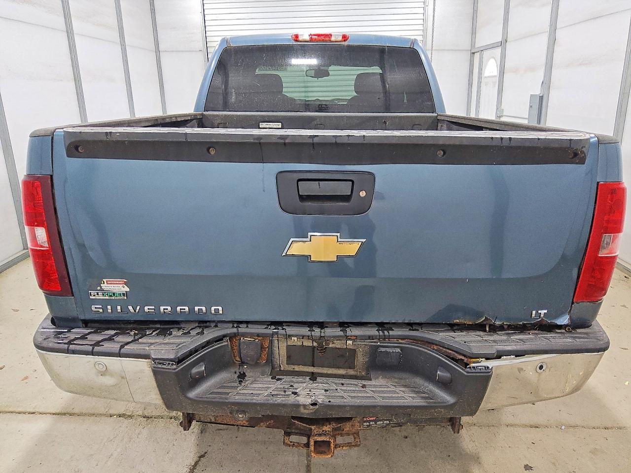 2010 Chevrolet Silverado K1500 Lt Blue vin: 1GCSKSE30AZ152357