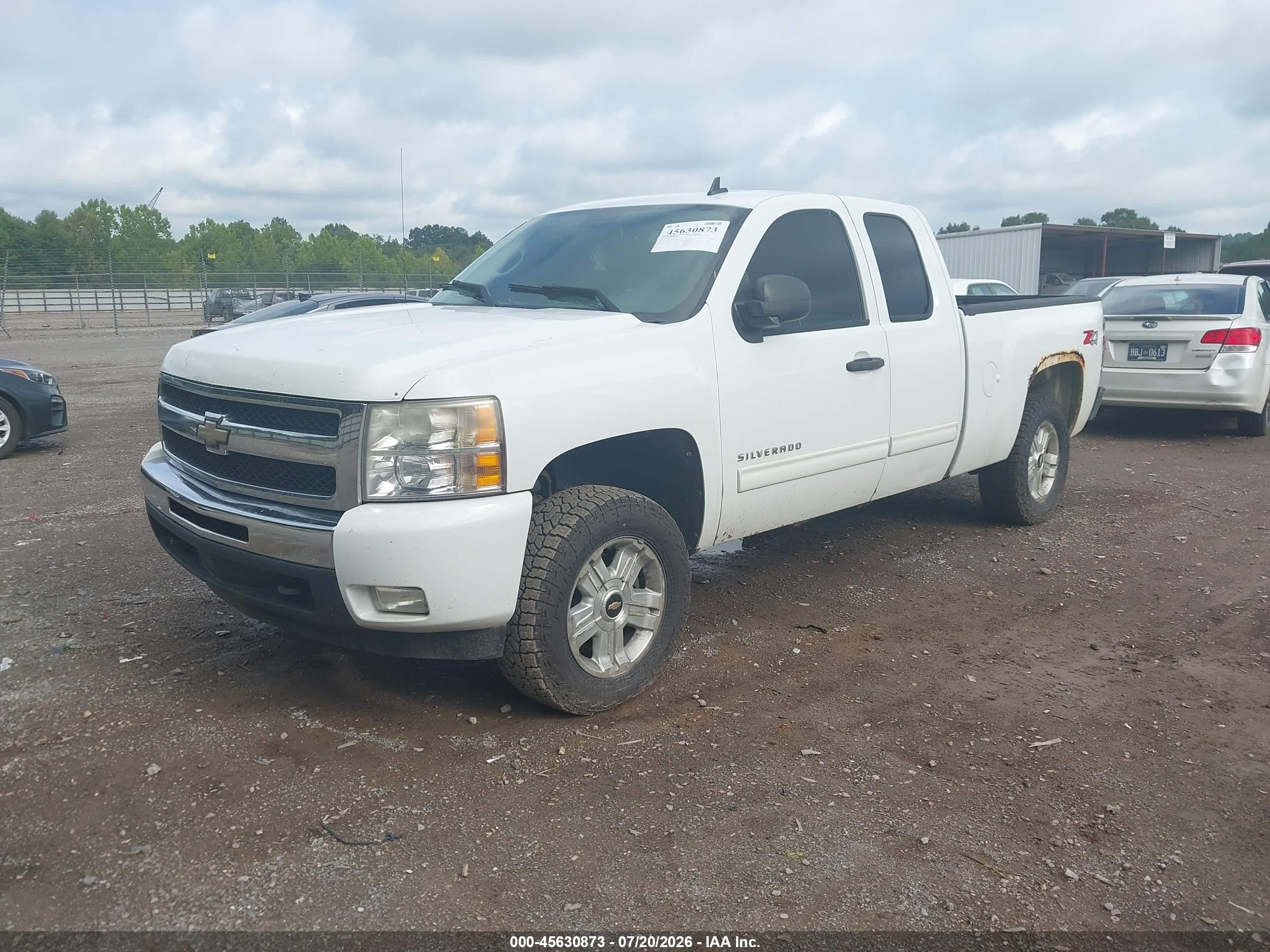 2010 Chevrolet Silverado 1500 Lt Белый vin: 1GCSKSE30AZ162709