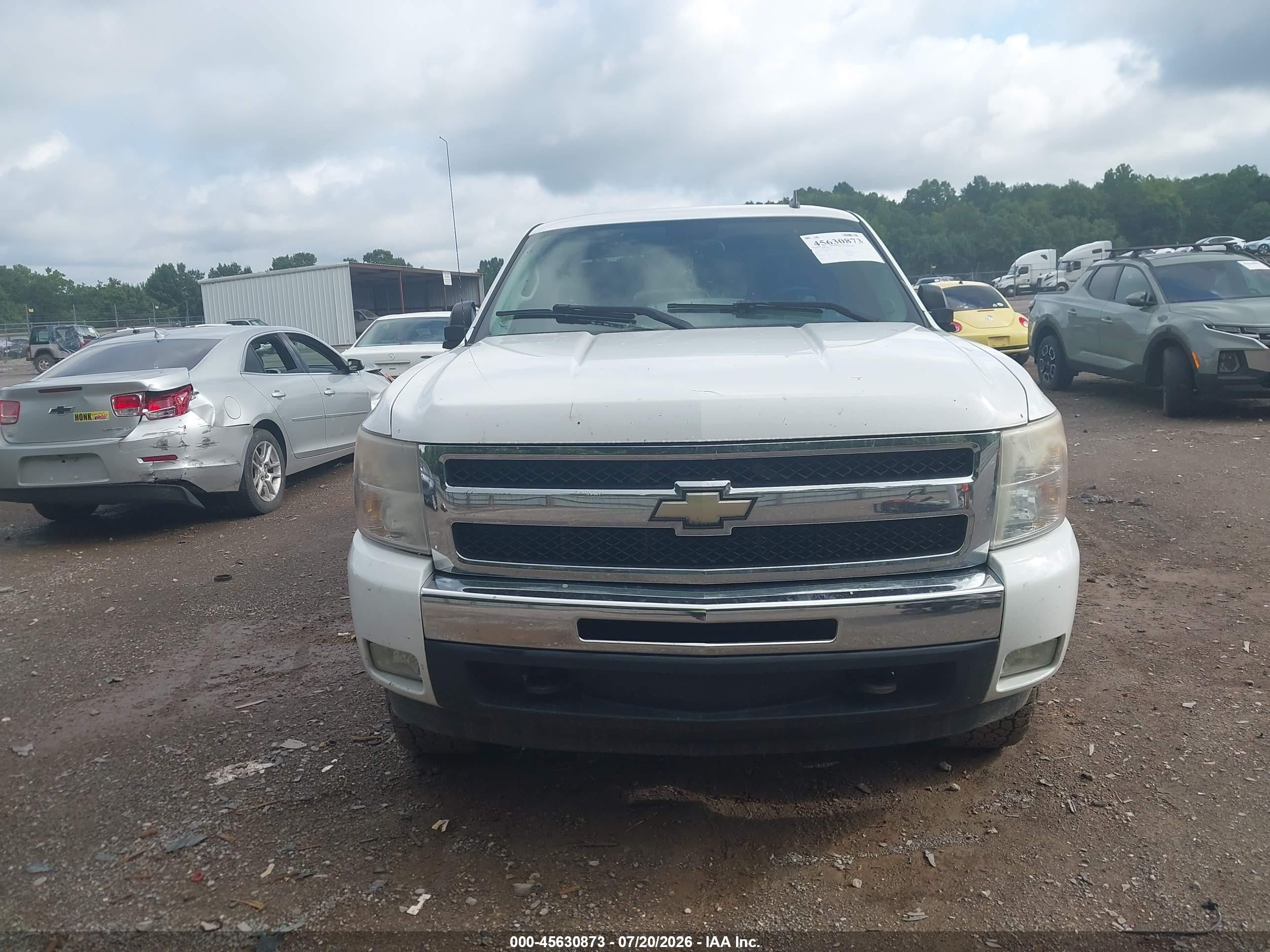 2010 Chevrolet Silverado 1500 Lt Белый vin: 1GCSKSE30AZ162709