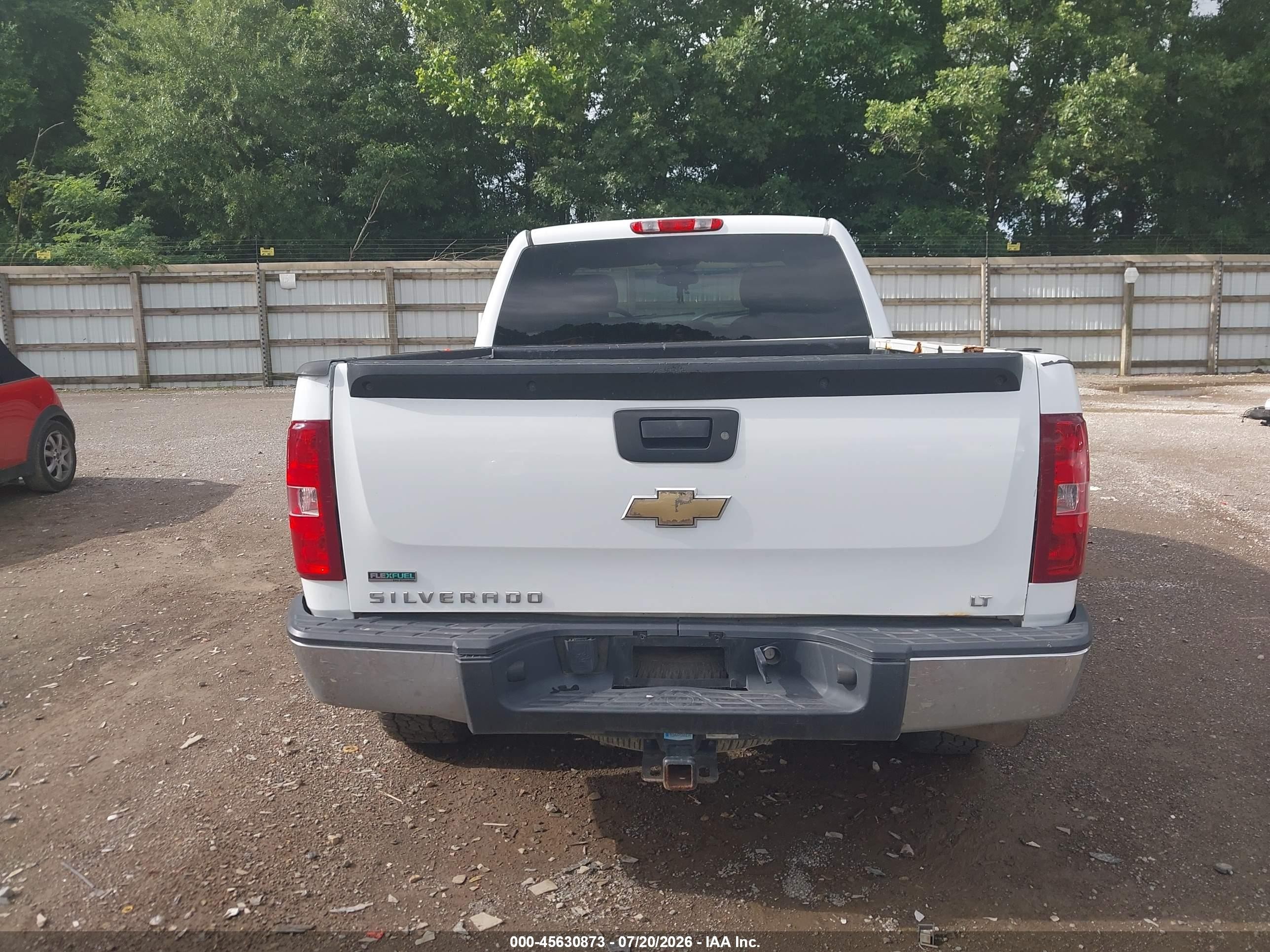 2010 Chevrolet Silverado 1500 Lt Белый vin: 1GCSKSE30AZ162709