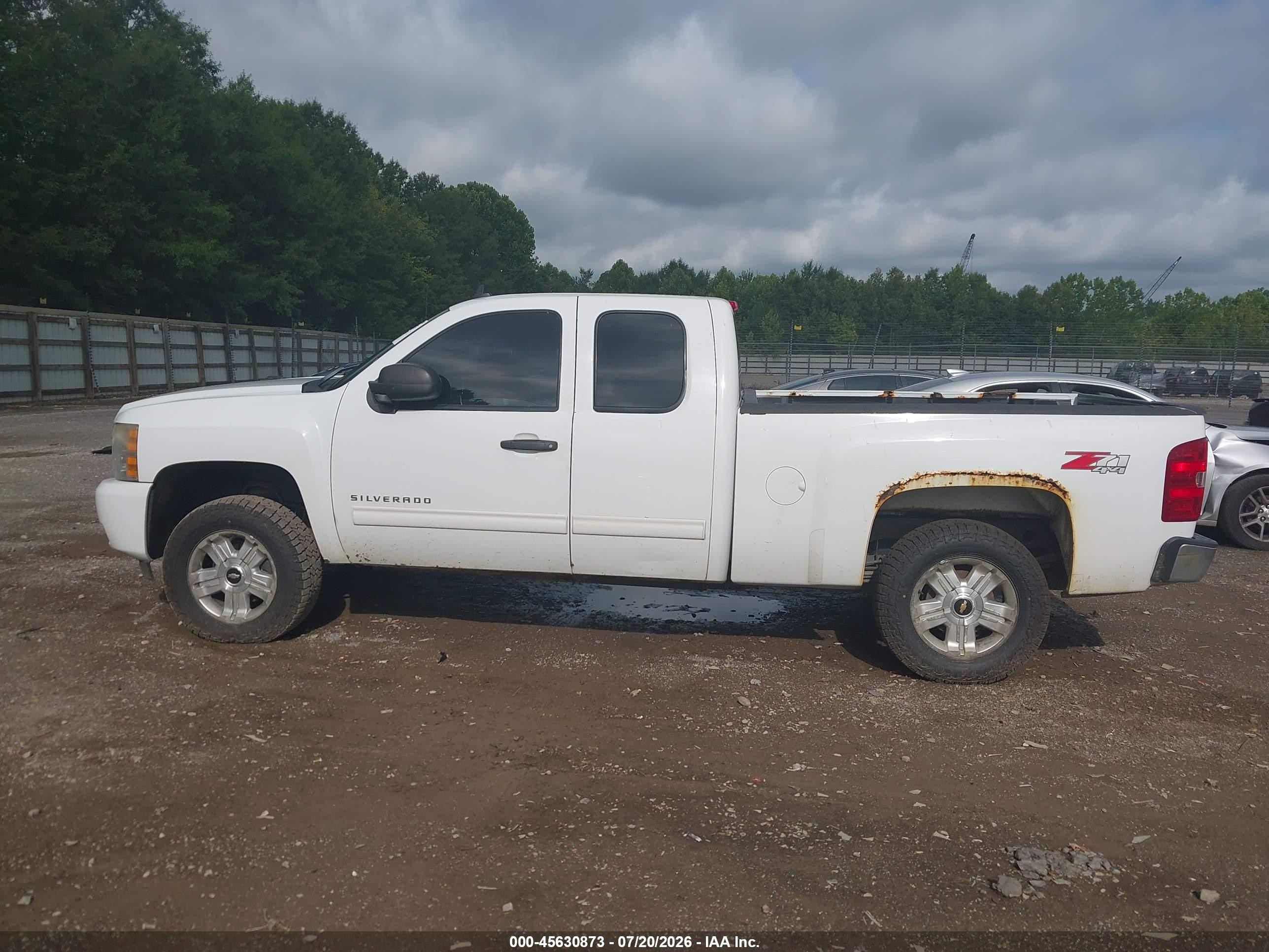 2010 Chevrolet Silverado 1500 Lt Белый vin: 1GCSKSE30AZ162709