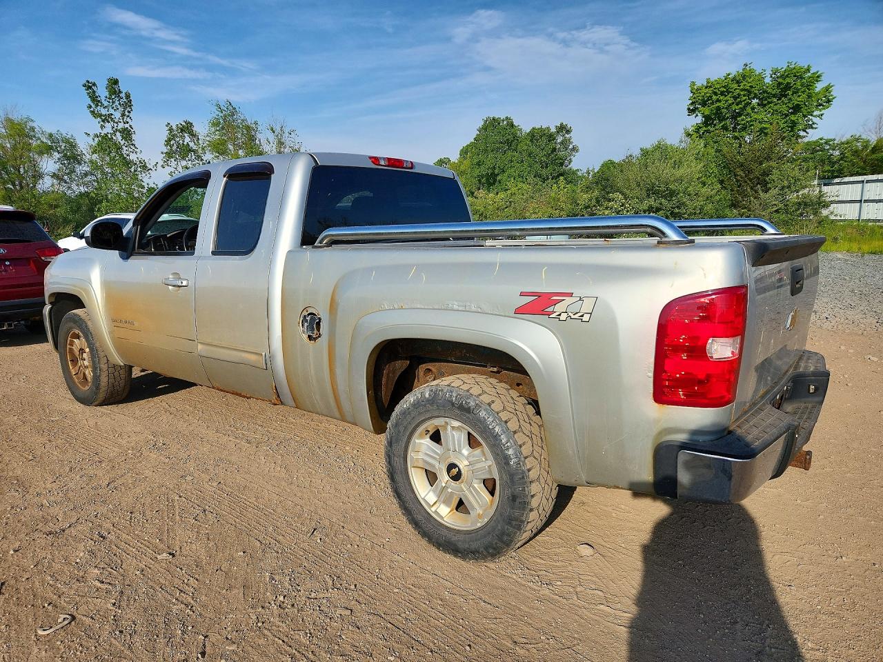 2010 Chevrolet Silverado K1500 Lt Silver vin: 1GCSKSE30AZ190431